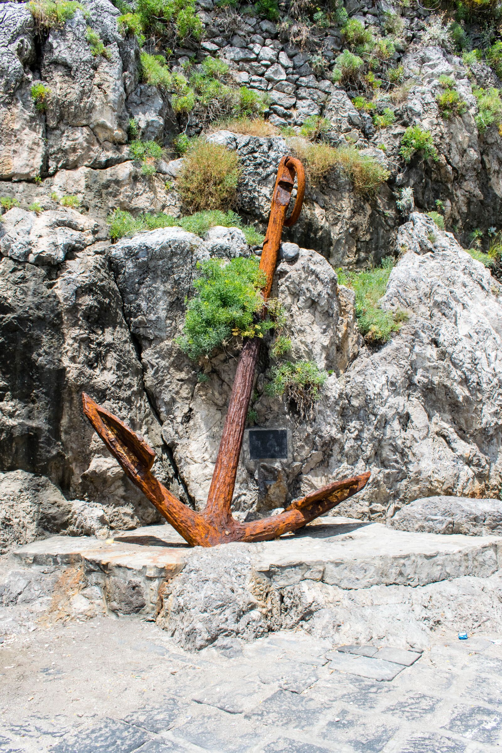 Nikon D3300 sample photo. Anchor, rusty, old photography