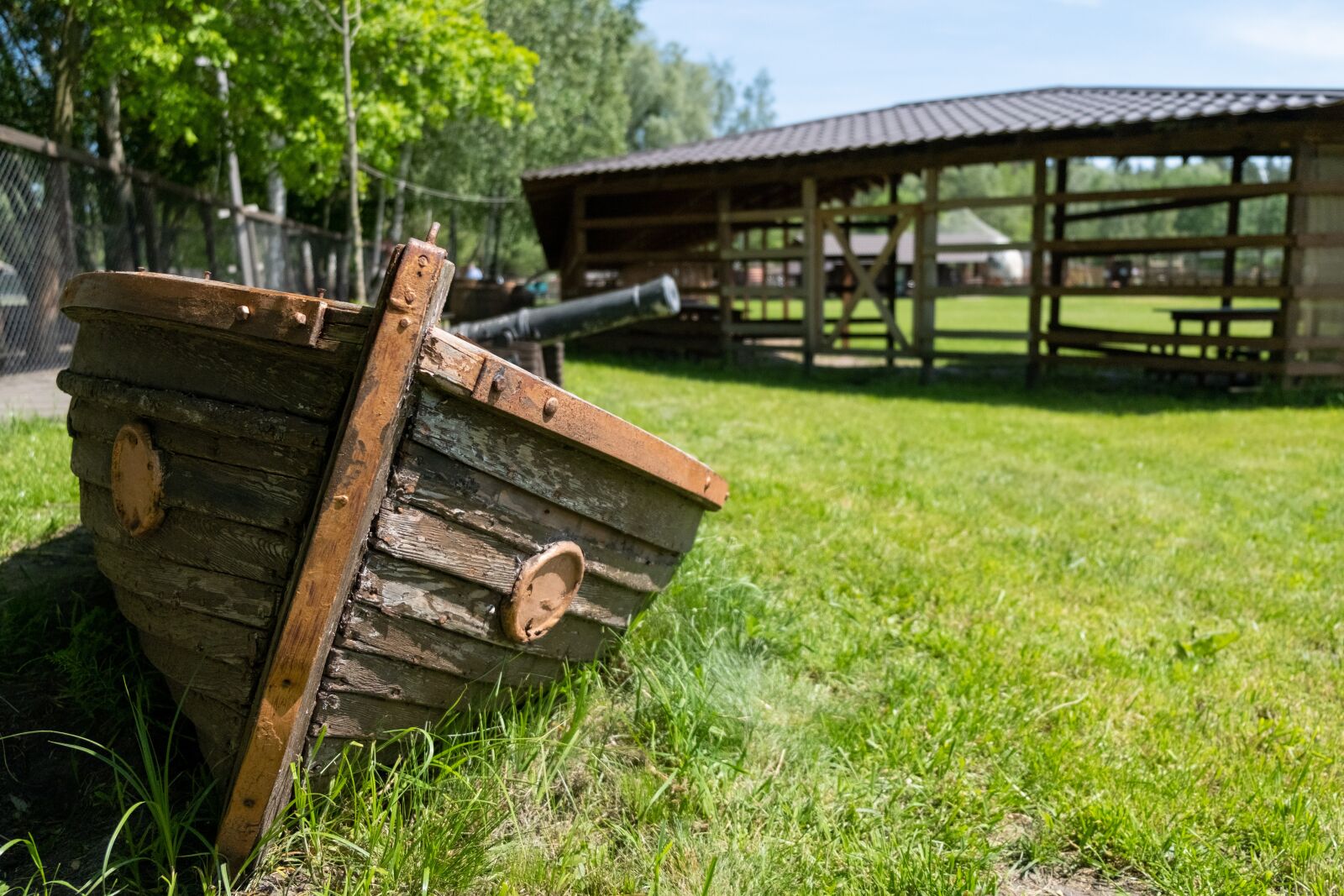 Fujifilm X-T3 sample photo. Boat, vintage, park photography