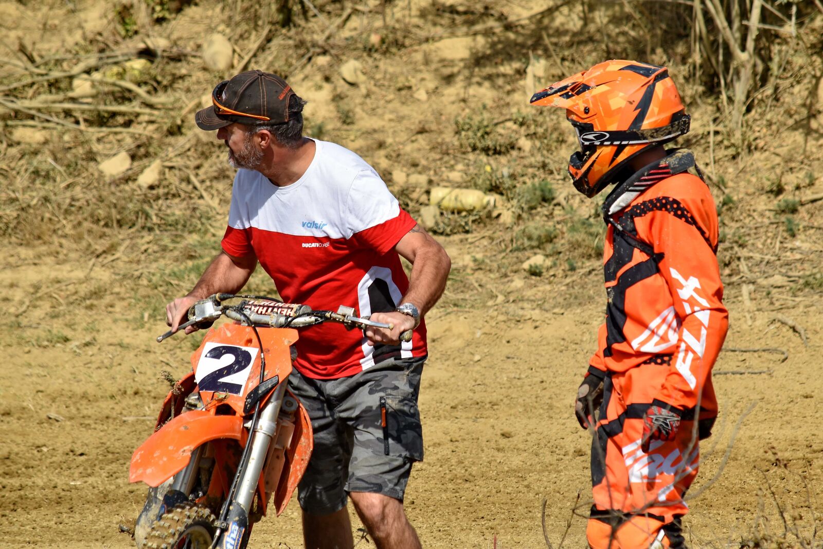 Nikon D5500 sample photo. Motocross, team, teamwork, trainer photography