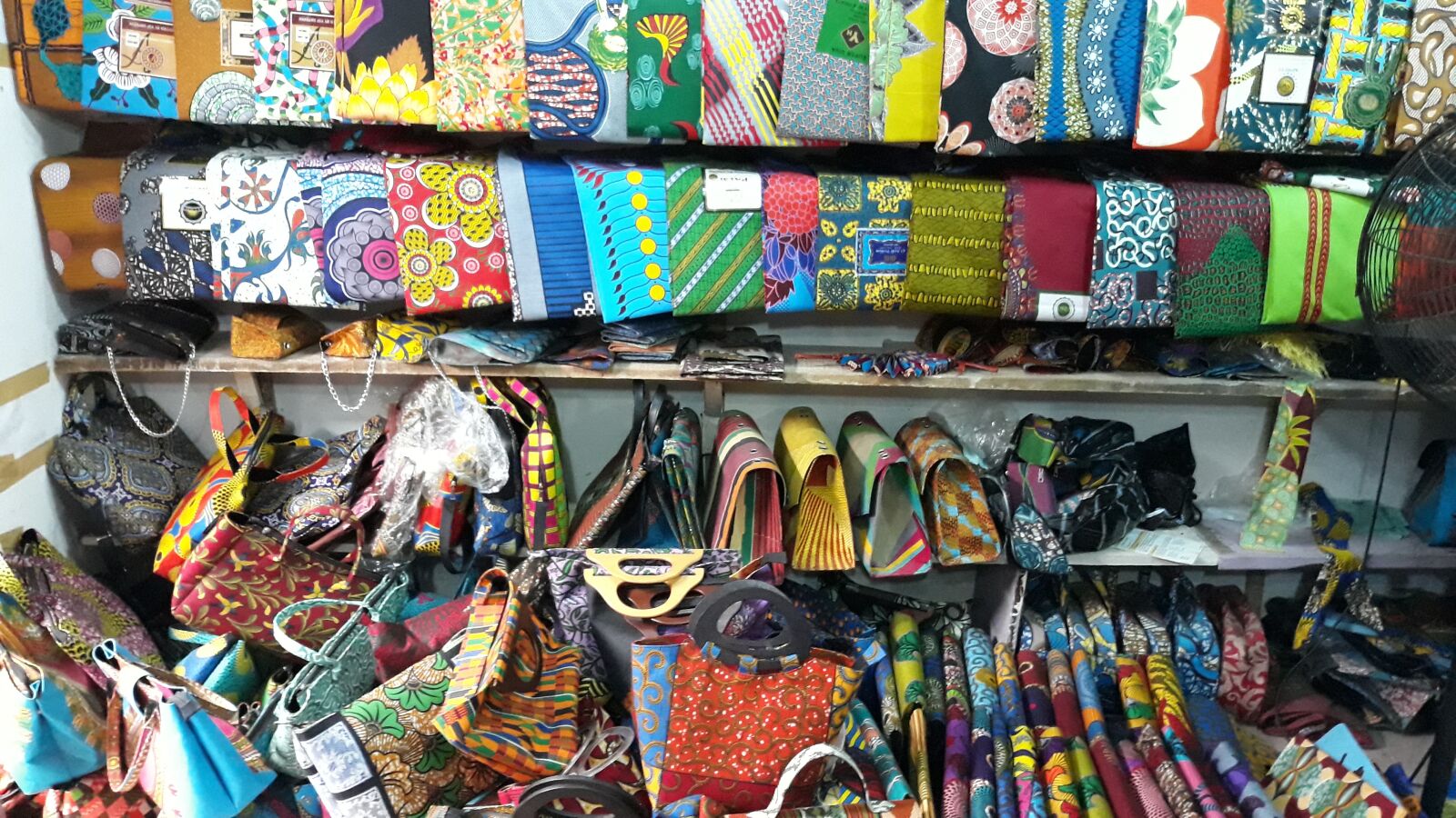 Samsung Galaxy J7 sample photo. Nigeria, market, ankara photography