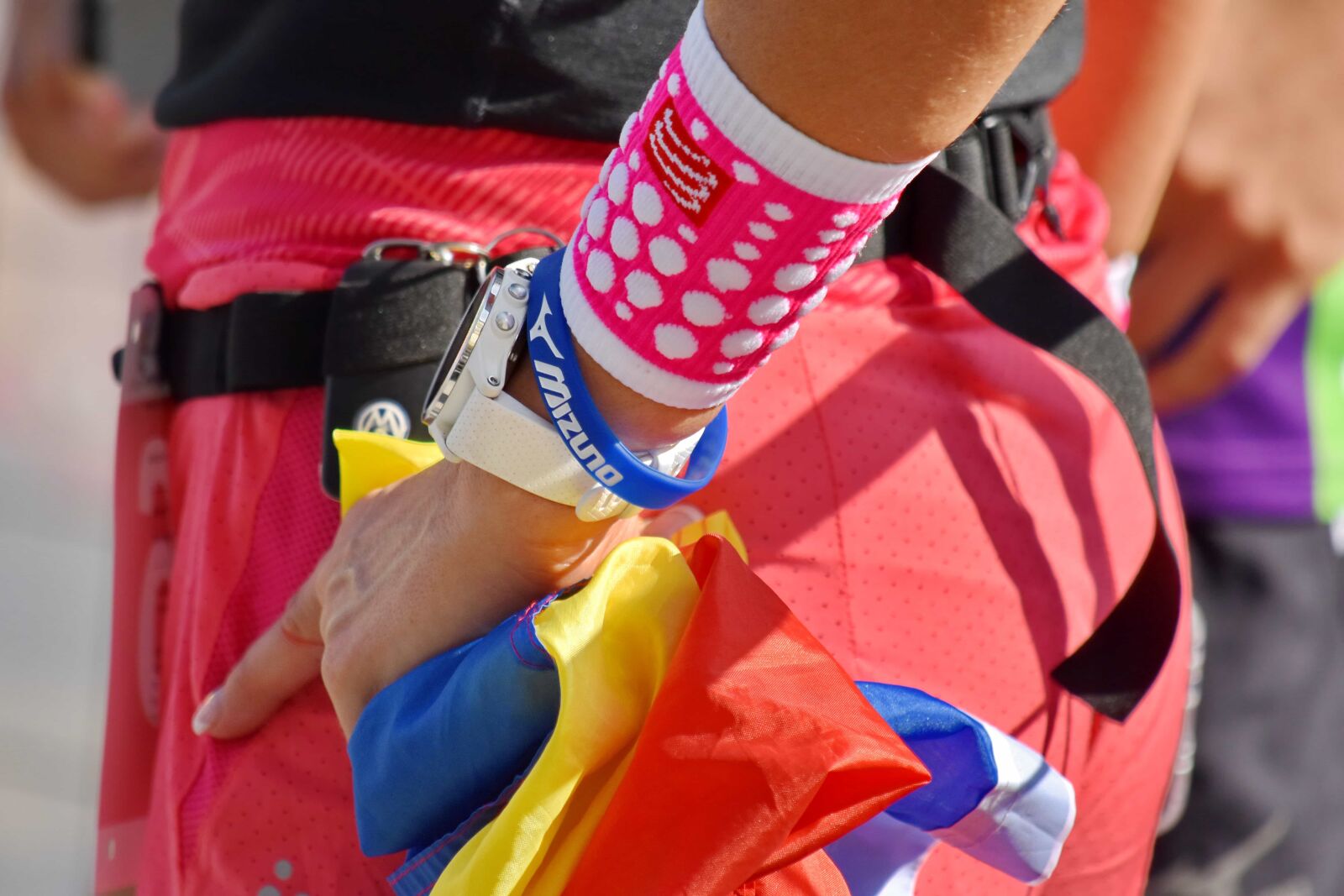 Nikon D5500 sample photo. Colorful, equipment, flag, parade photography