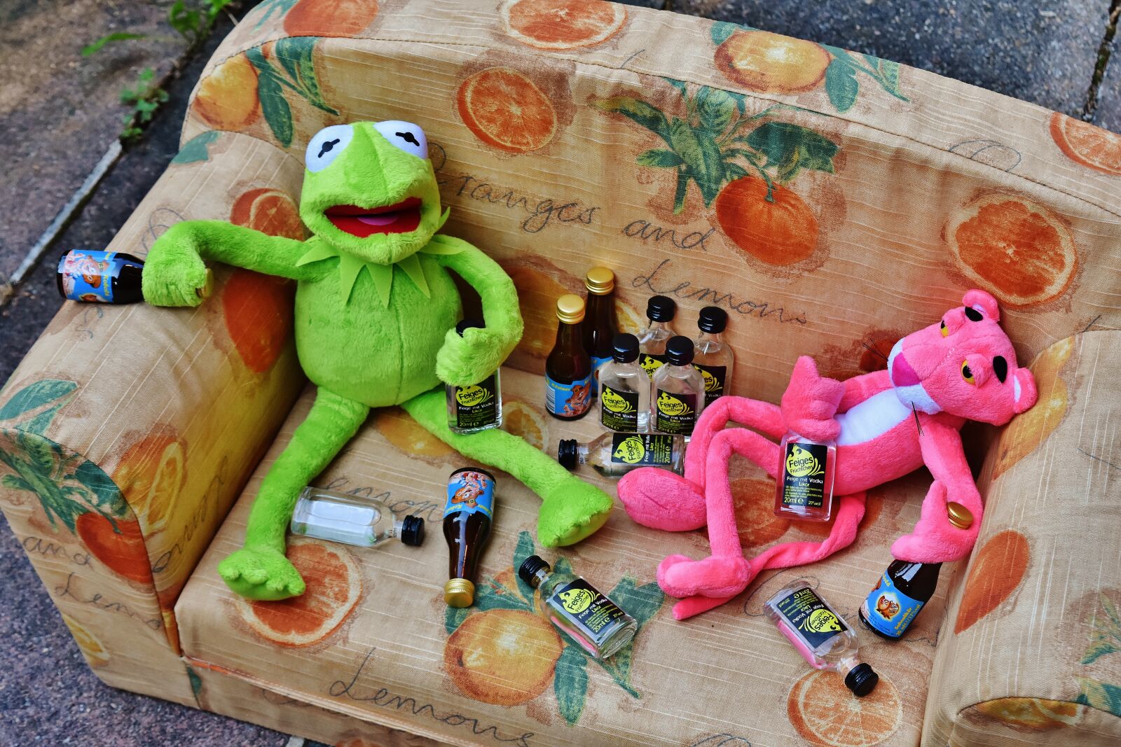 Nikon D7200 sample photo. Kermit, the pink panther photography