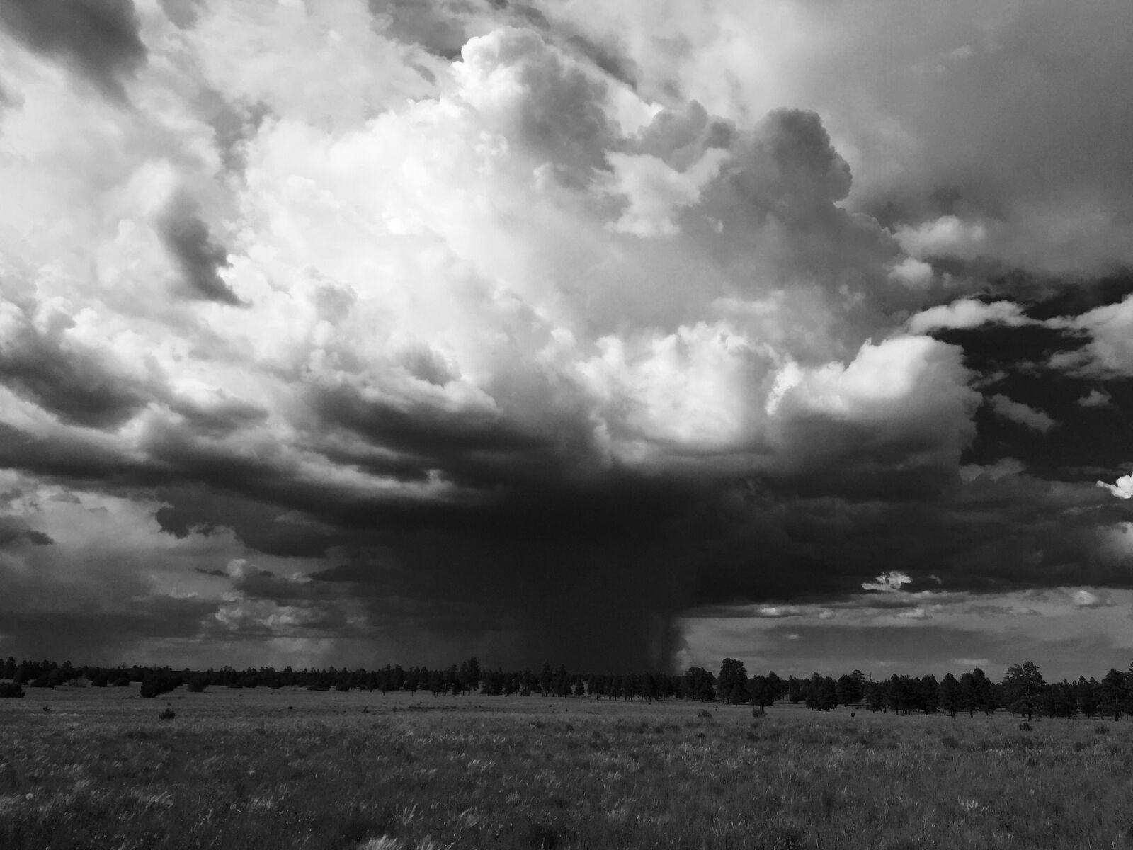 Apple iPhone 6 sample photo. Monsoon, desert monsoon, storm photography