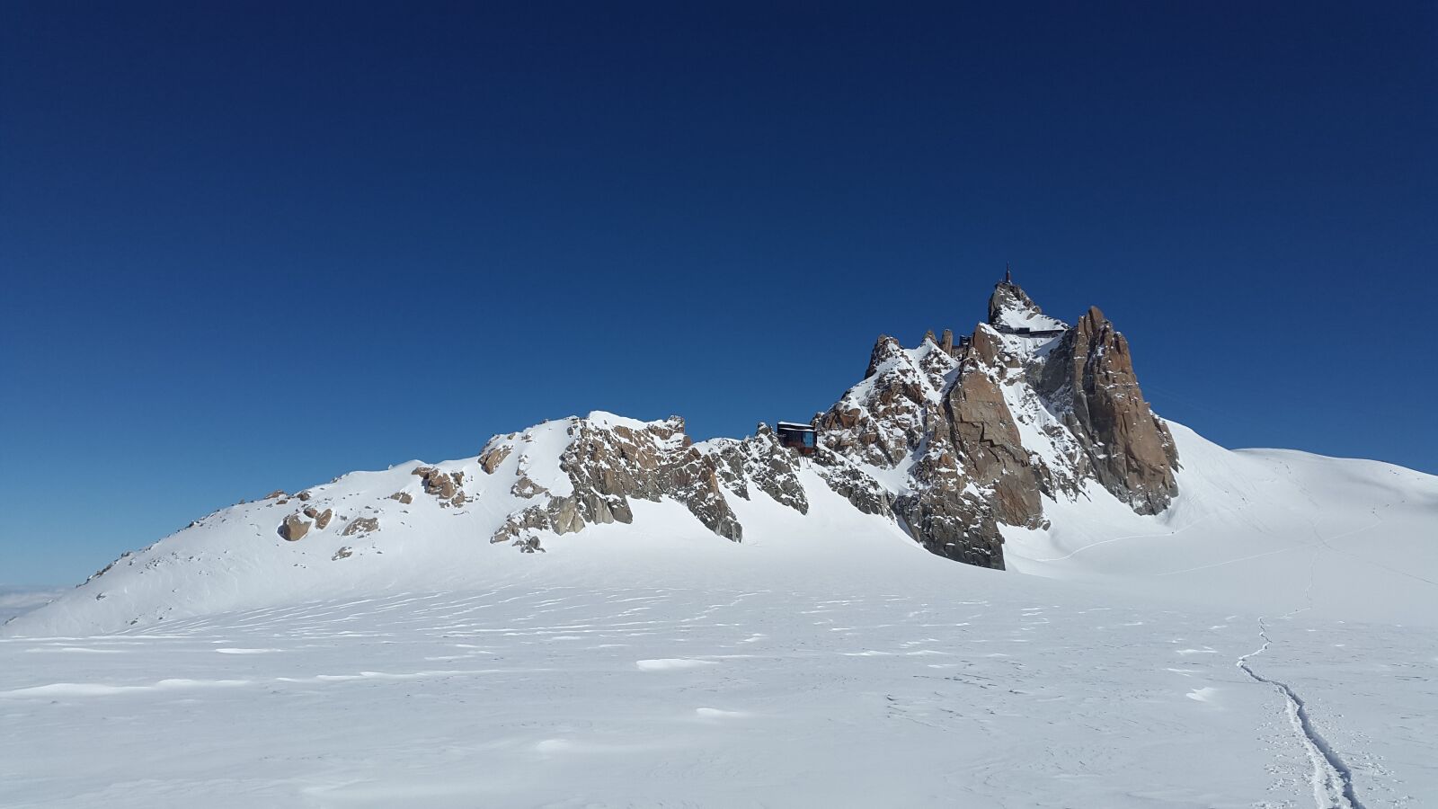 Samsung Galaxy Alpha sample photo. Aiguille du midi, chamonix photography