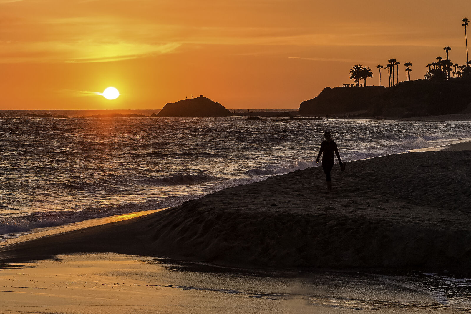 Canon EF 24-70mm F2.8L USM sample photo. Laguna, sunset photography