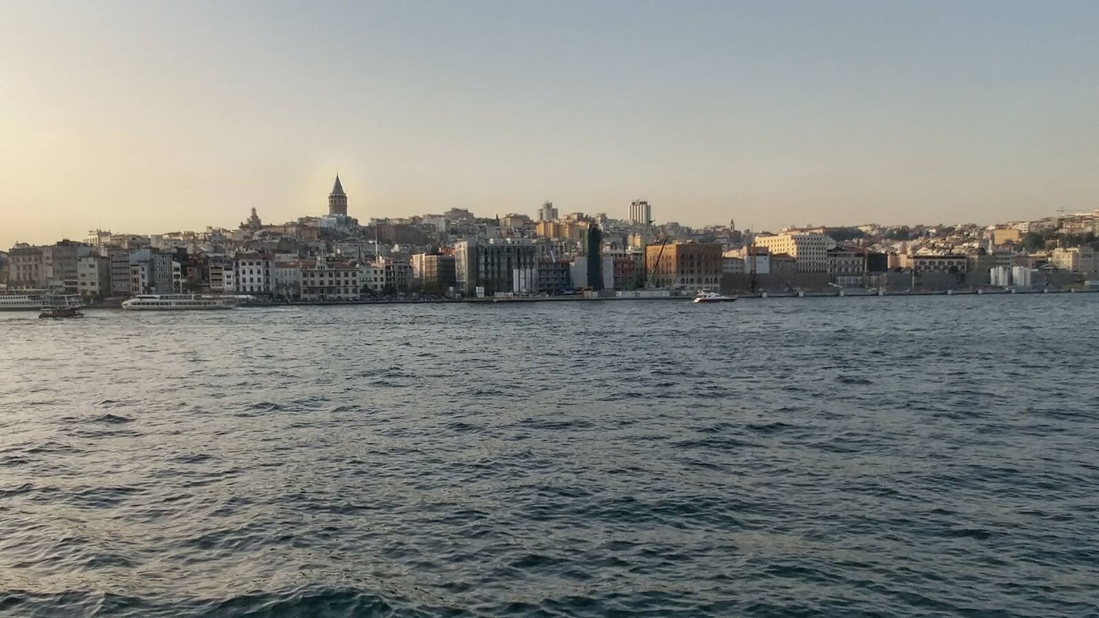 LG G5 sample photo. Istanbul, architecture, sea, watercraft photography