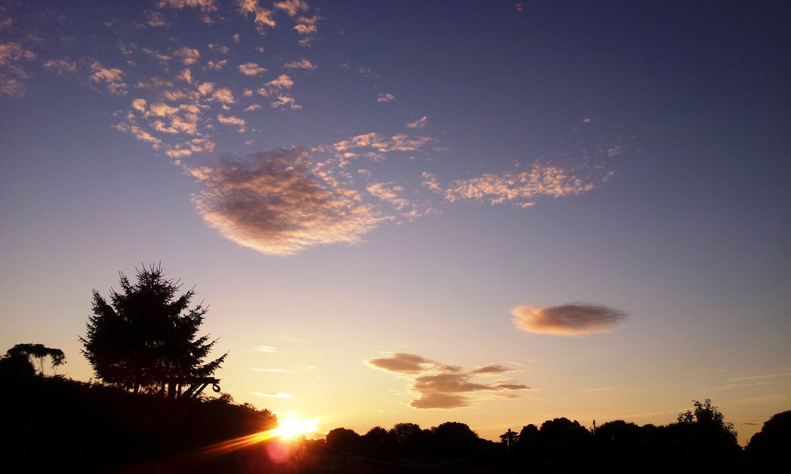 Samsung Galaxy S2 sample photo. Sky, cloud, background photography