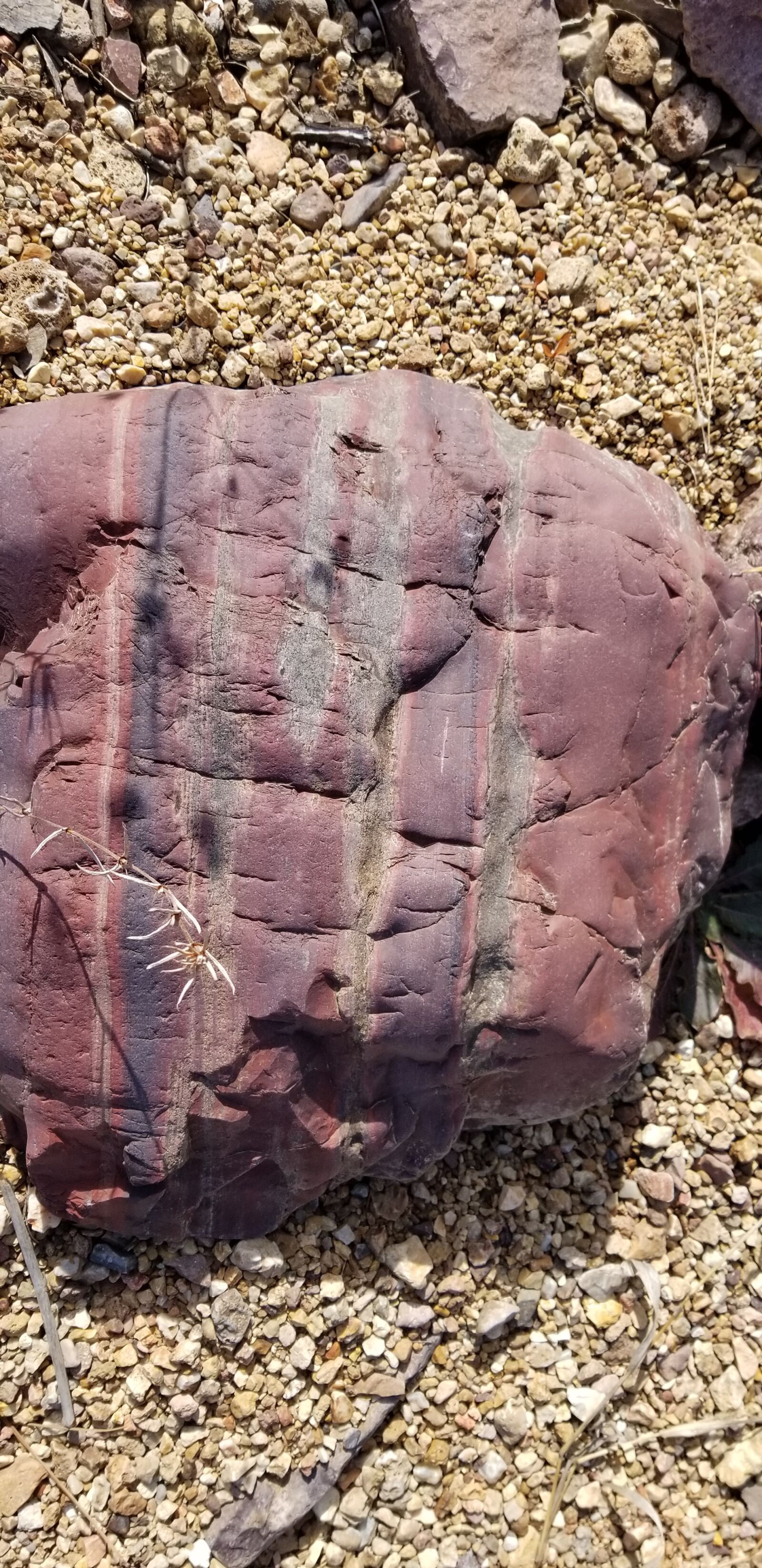 Samsung Galaxy S8 sample photo. Rock, striations, geology photography