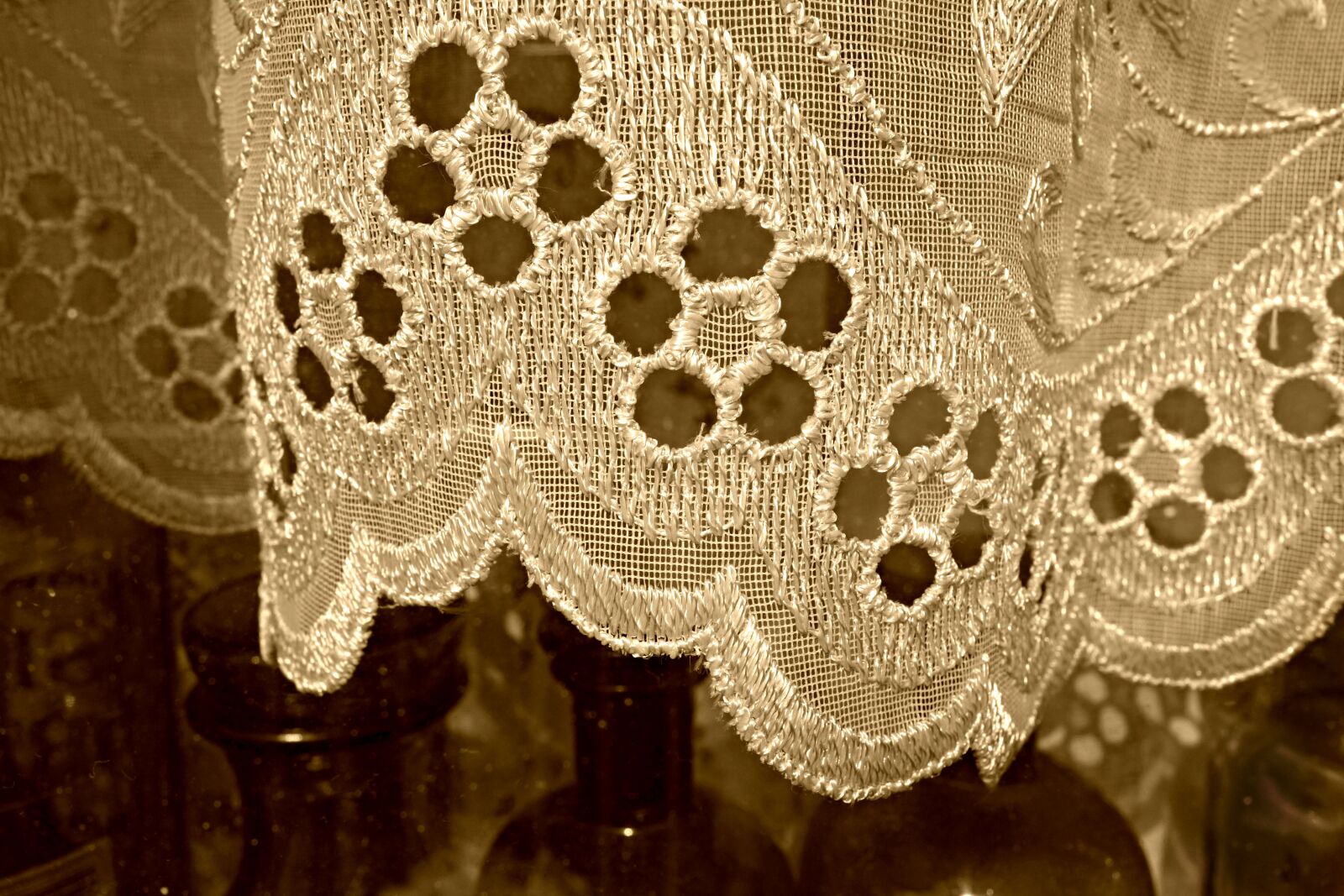 Sony Cyber-shot DSC-RX100 sample photo. Curtain, lace, window photography