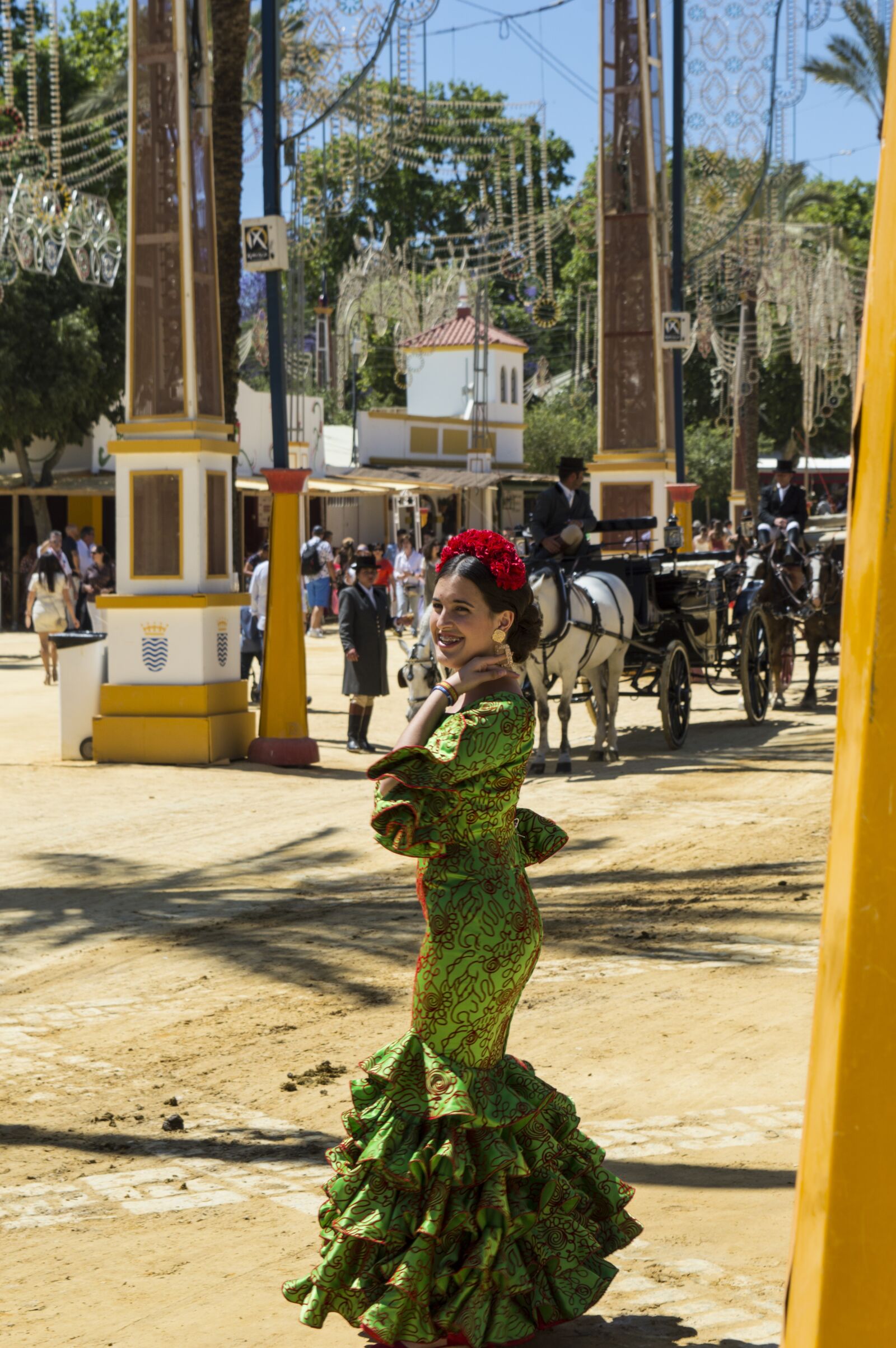 Nikon D3200 sample photo. Holiday, spain, feria photography