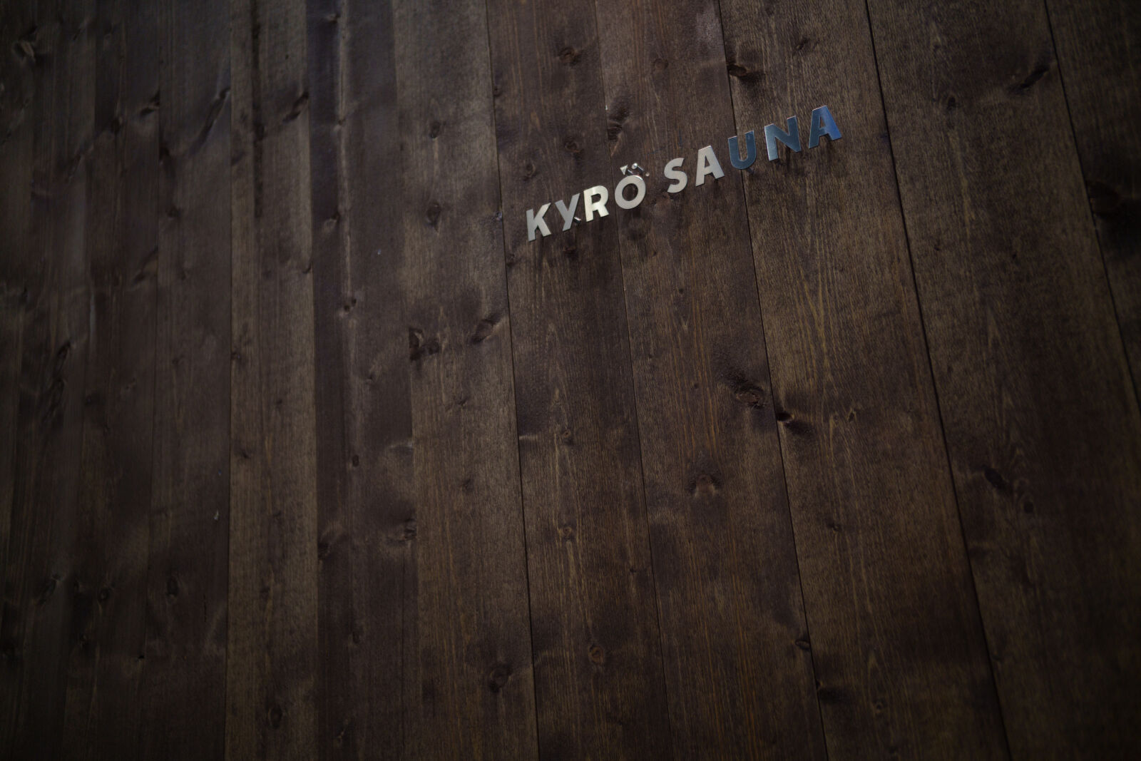 Sony a7R V sample photo. Kyrö sauna photography