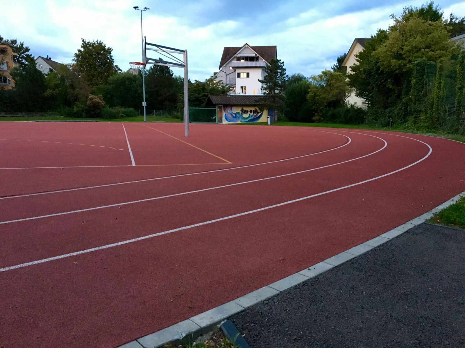 Apple iPhone 6s sample photo. Plastic track, tartan track photography