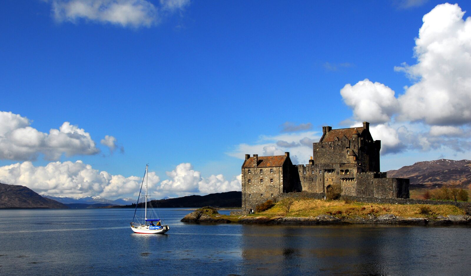 Nikon D200 sample photo. Castle, scottish castle, scotland photography