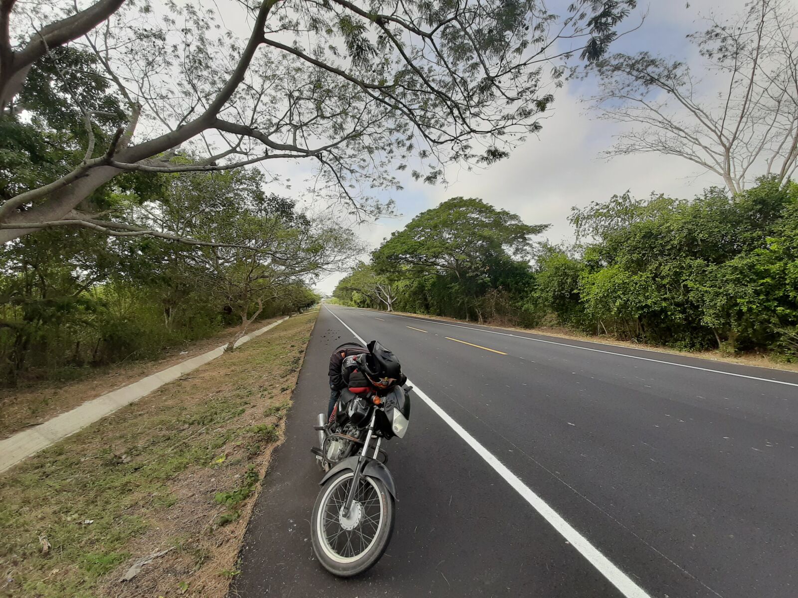 Samsung Galaxy A50 sample photo. Road, moto, biker photography