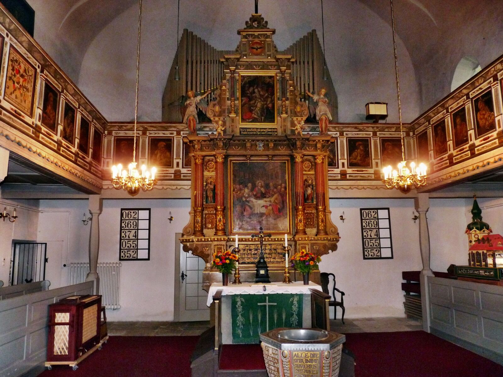 Panasonic Lumix DMC-FZ28 sample photo. Church sebnitz, sebnitz, altar photography