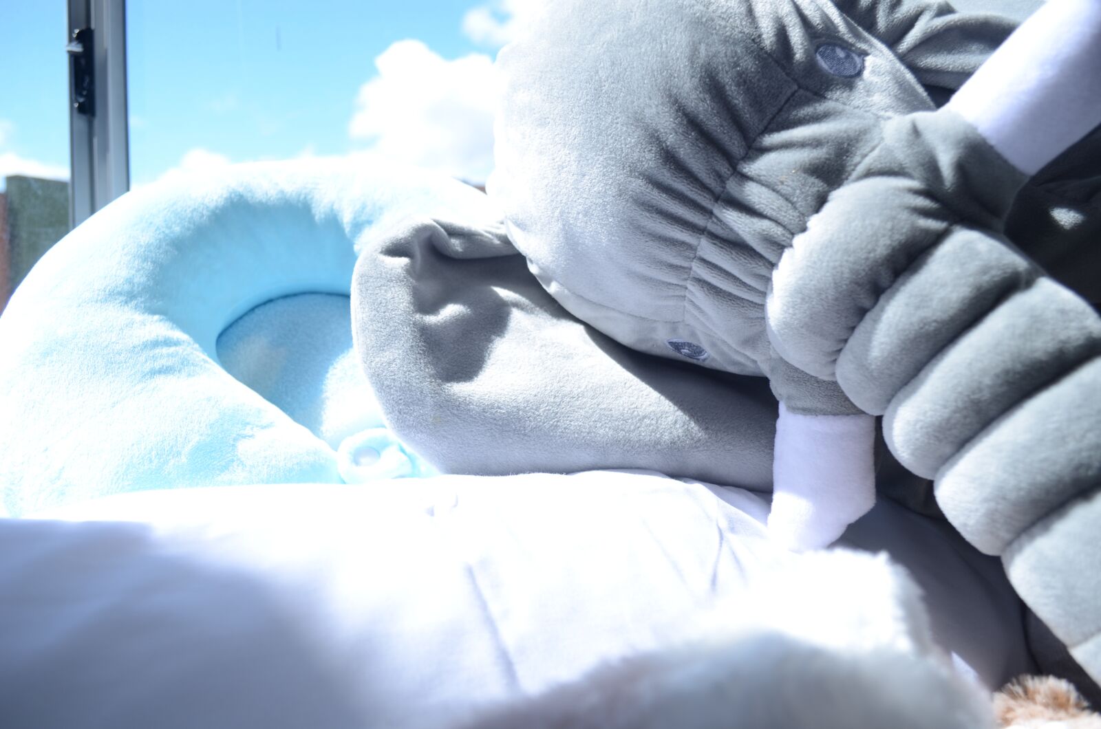Nikon D7000 sample photo. Peluche, elefante, bebé photography