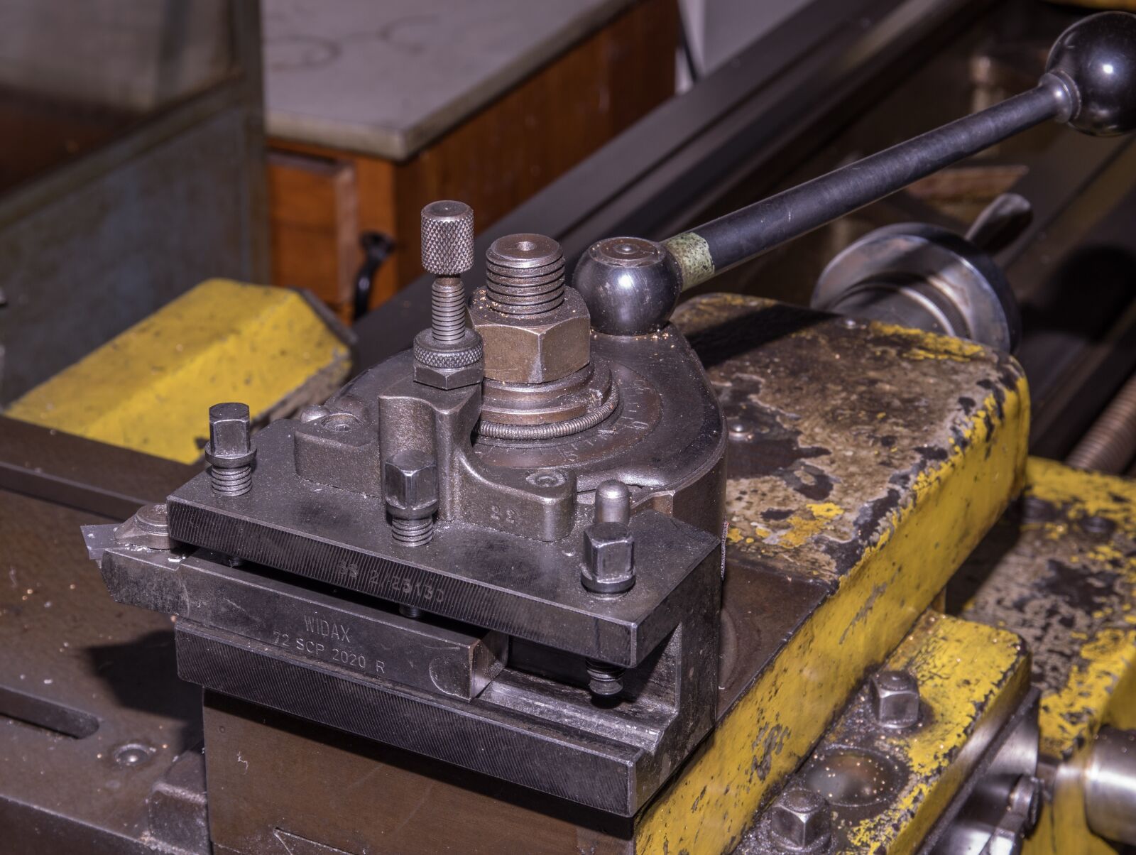 Pentax K-3 sample photo. Clamping device, lathe, metal photography