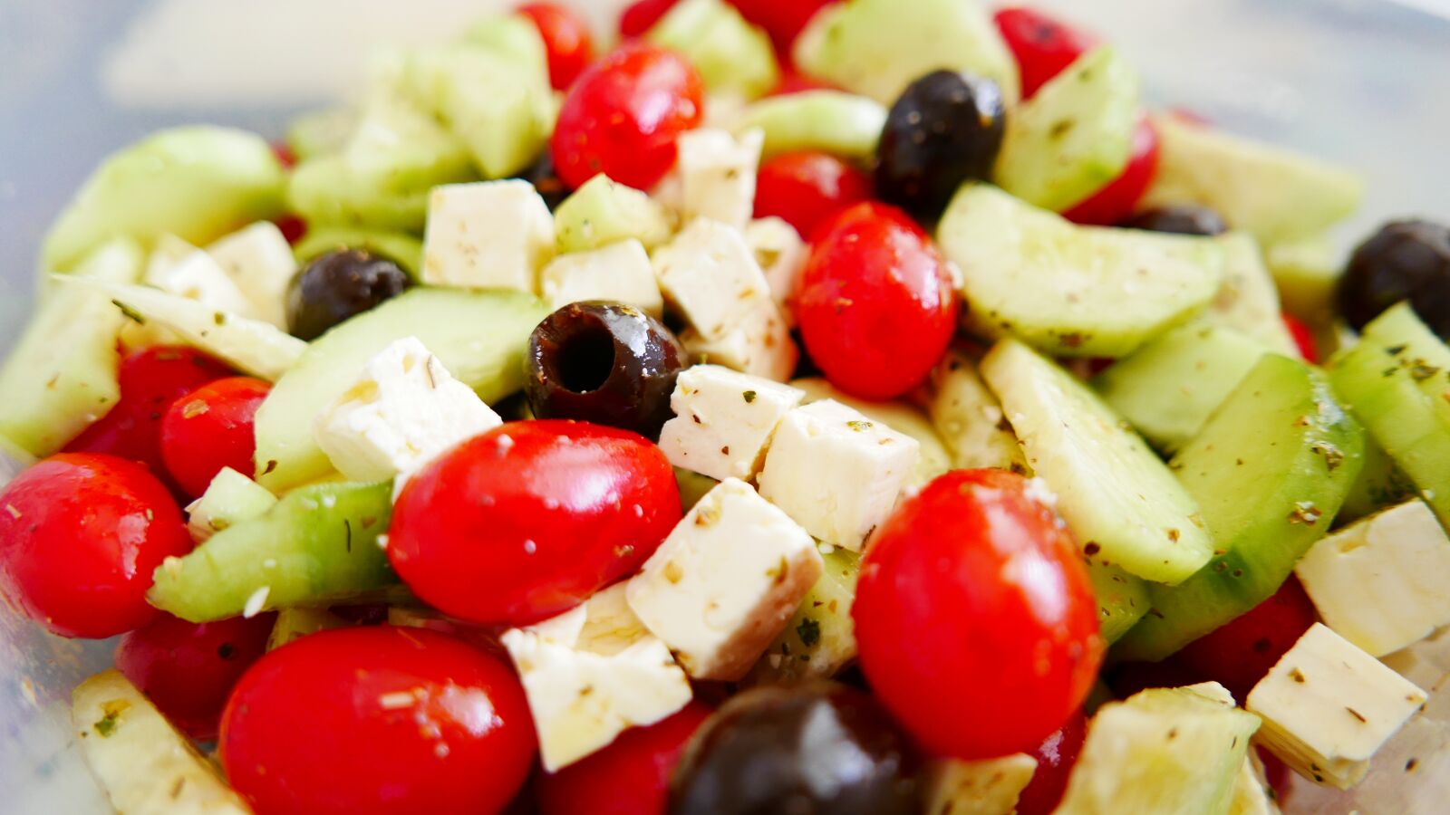 Panasonic Lumix DMC-LX100 sample photo. Greece, greek salad, salad photography