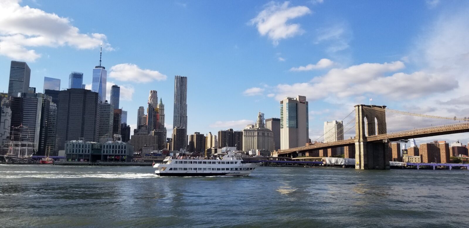 Samsung Galaxy S8 sample photo. New york, brooklyn bridge photography