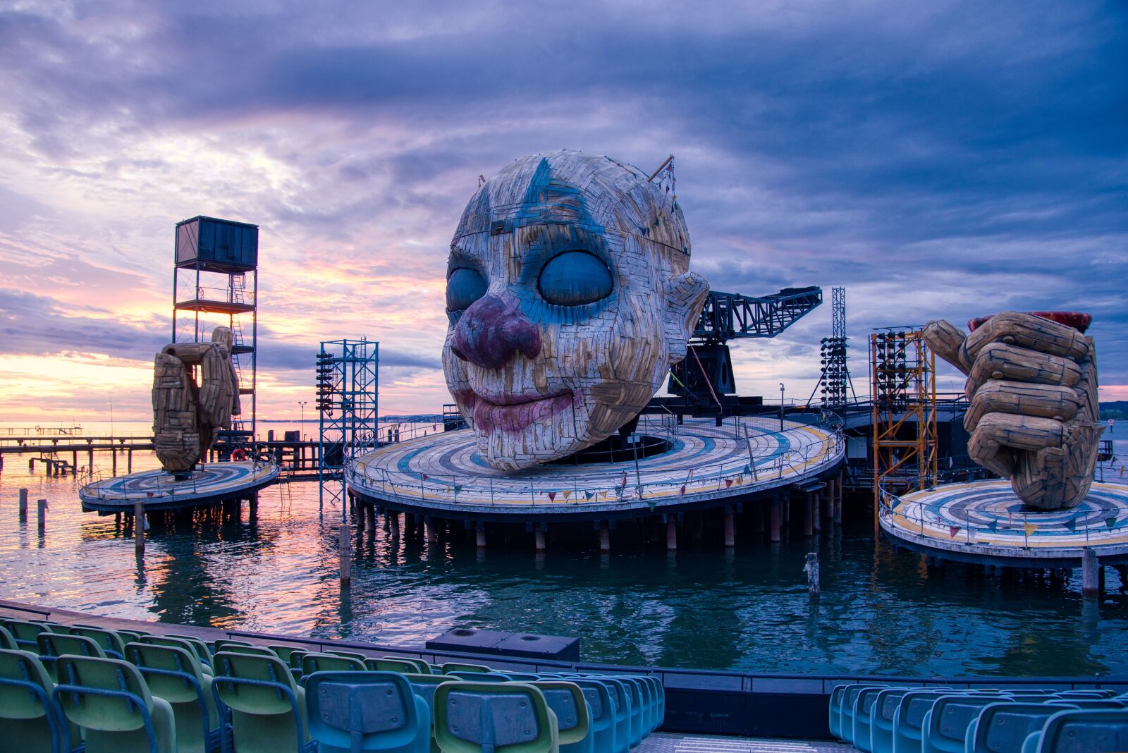 Nikon D750 sample photo. Lake stage, festival, bregenz photography