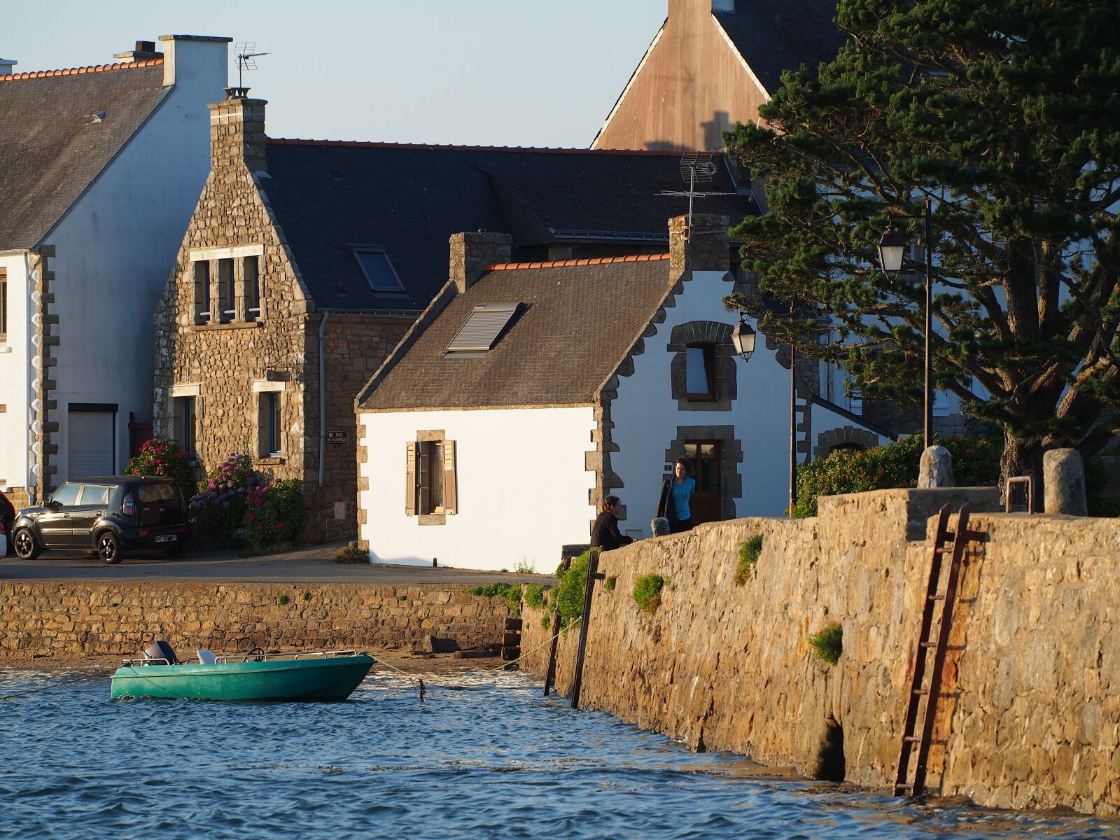 Olympus OM-D E-M5 sample photo. Brittany, water, port photography