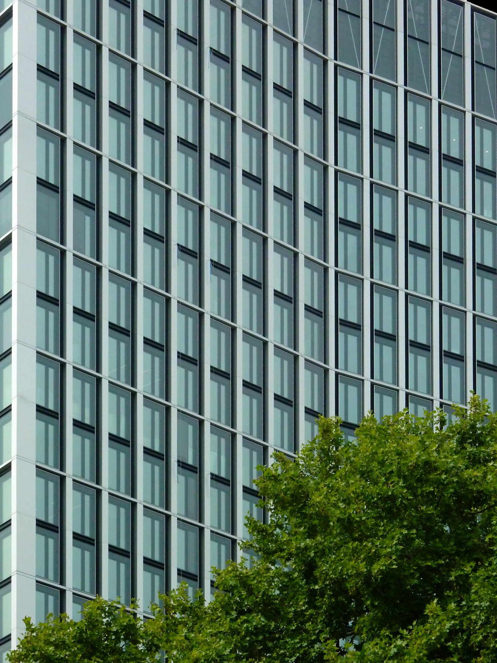 Panasonic DMC-TZ7 sample photo. Skyscraper, glass window, building photography
