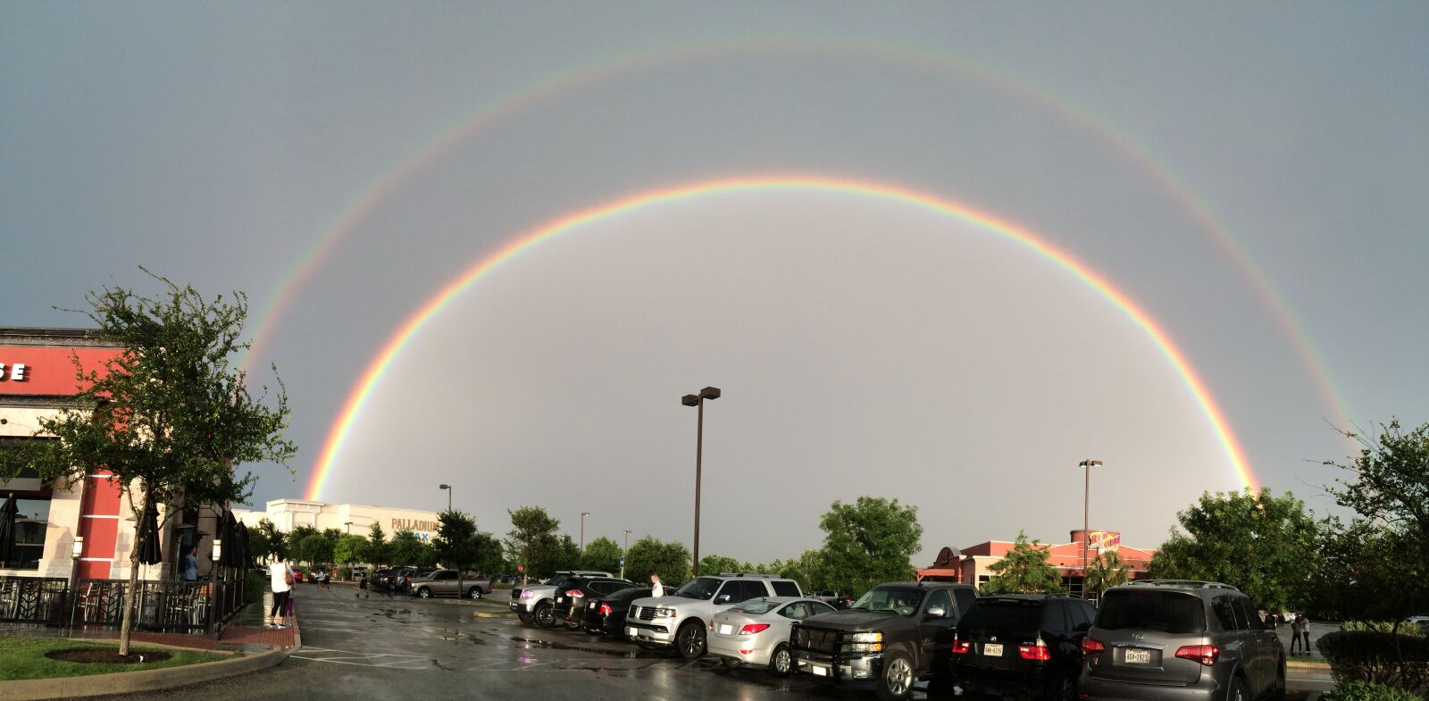 iPhone 5s back camera 4.15mm f/2.2 sample photo. Rainbow photography