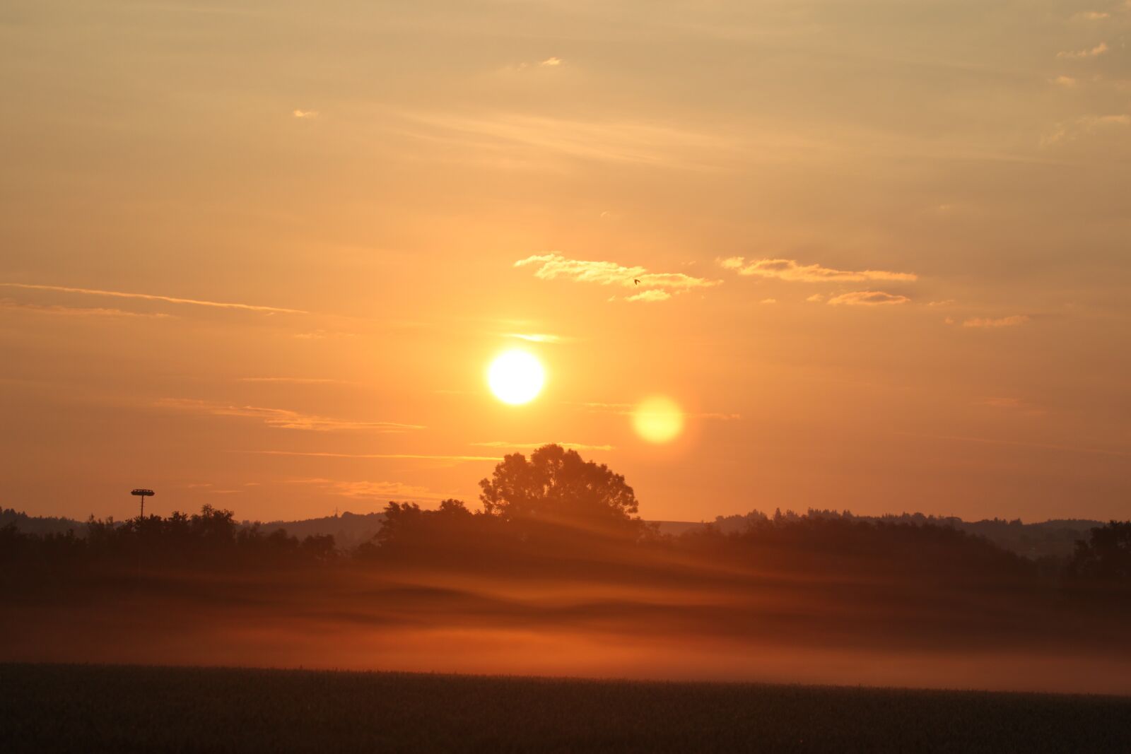Canon EOS 500D (EOS Rebel T1i / EOS Kiss X3) sample photo. Evening, sunset, sun photography
