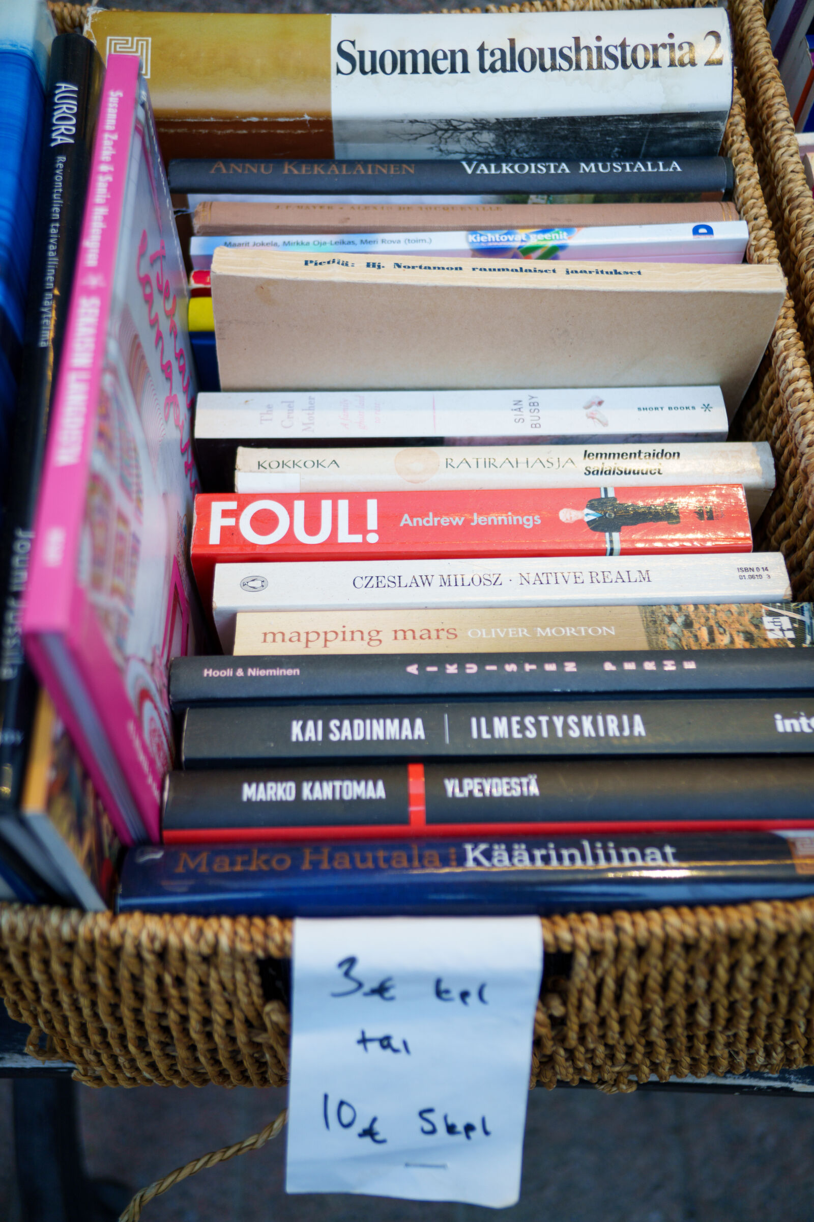 Sony a7R V sample photo. Discounted books photography