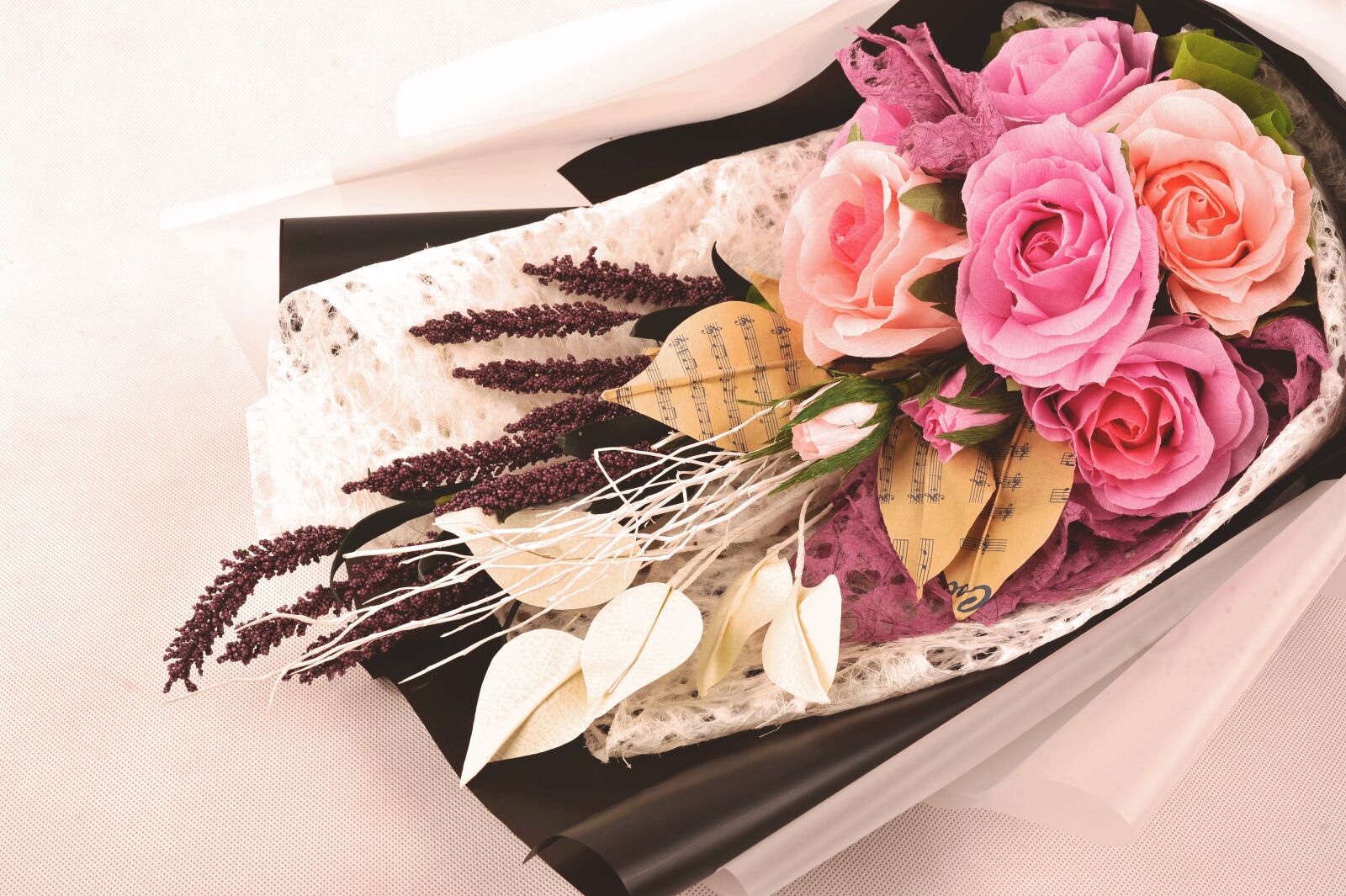 Nikon D700 sample photo. Handmade, paper, flower photography