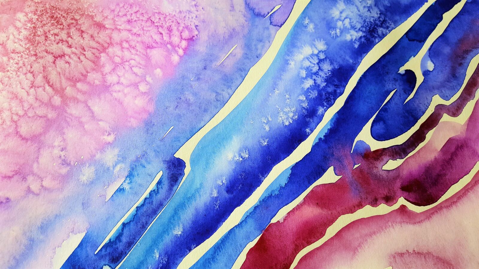 Samsung Galaxy S6 sample photo. Painting, abstract, blue photography