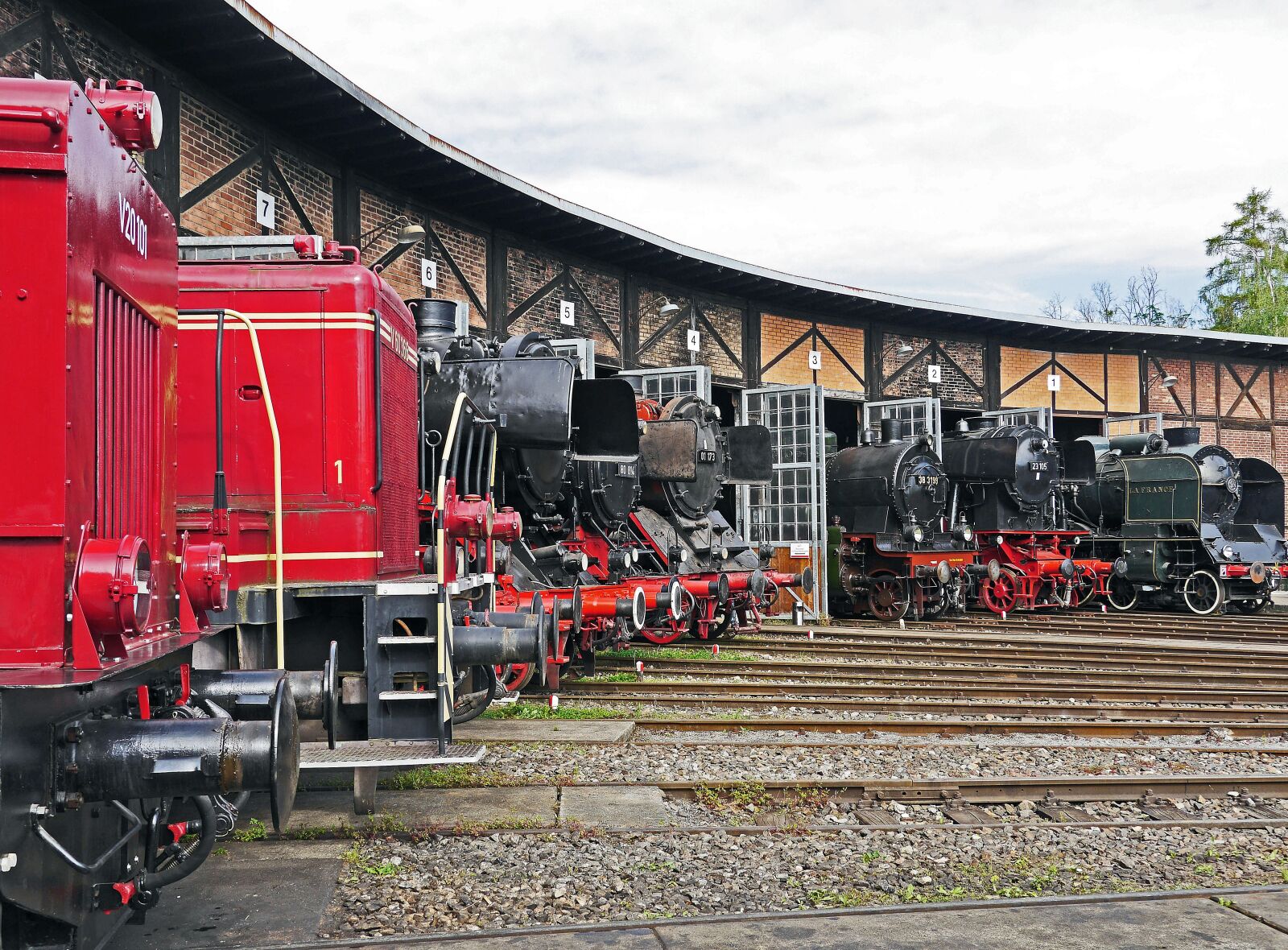 Panasonic Lumix DMC-GH3 sample photo. Railway museum heilbronn, ring photography