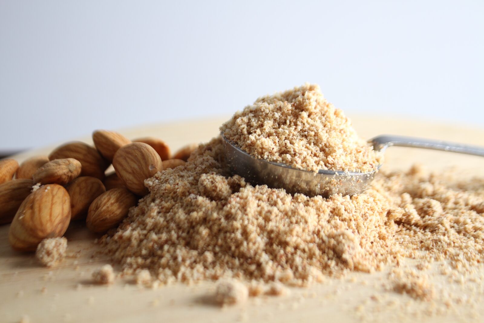 Canon EOS 7D sample photo. Flour, almonds, food photography