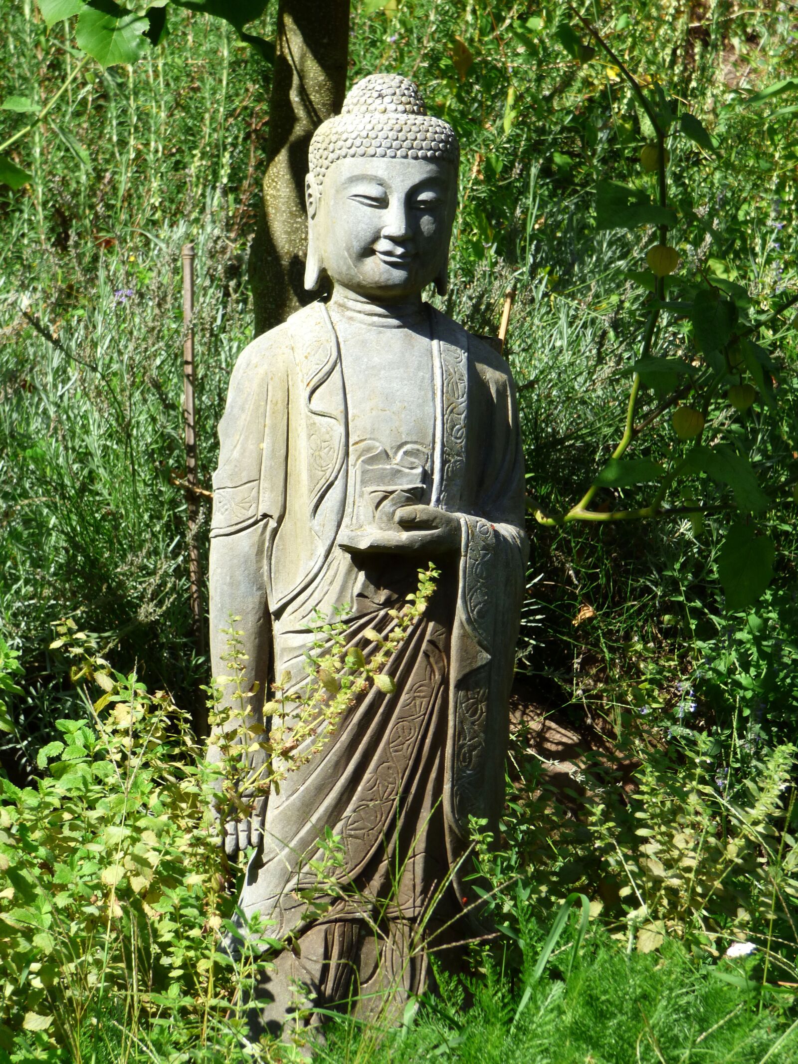 Panasonic DMC-FZ72 sample photo. Buddha, statue, monastery photography