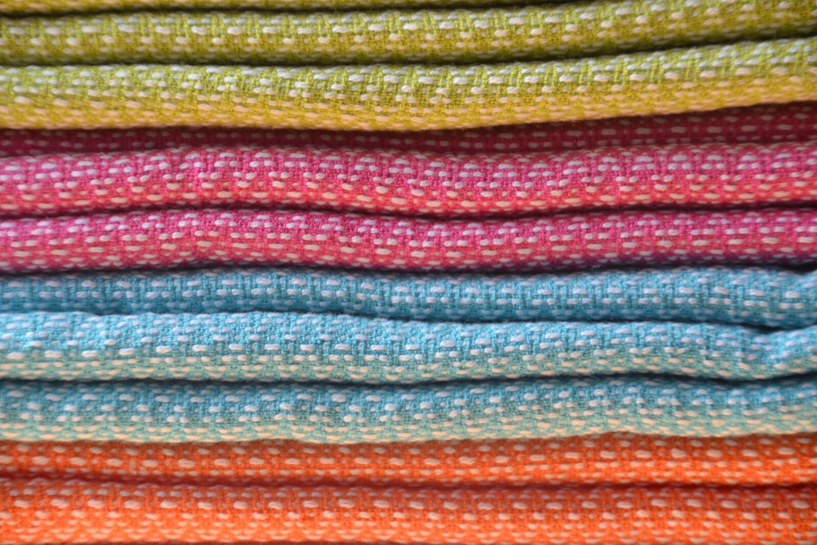 Nikon D3100 sample photo. Towels, colorful, color photography