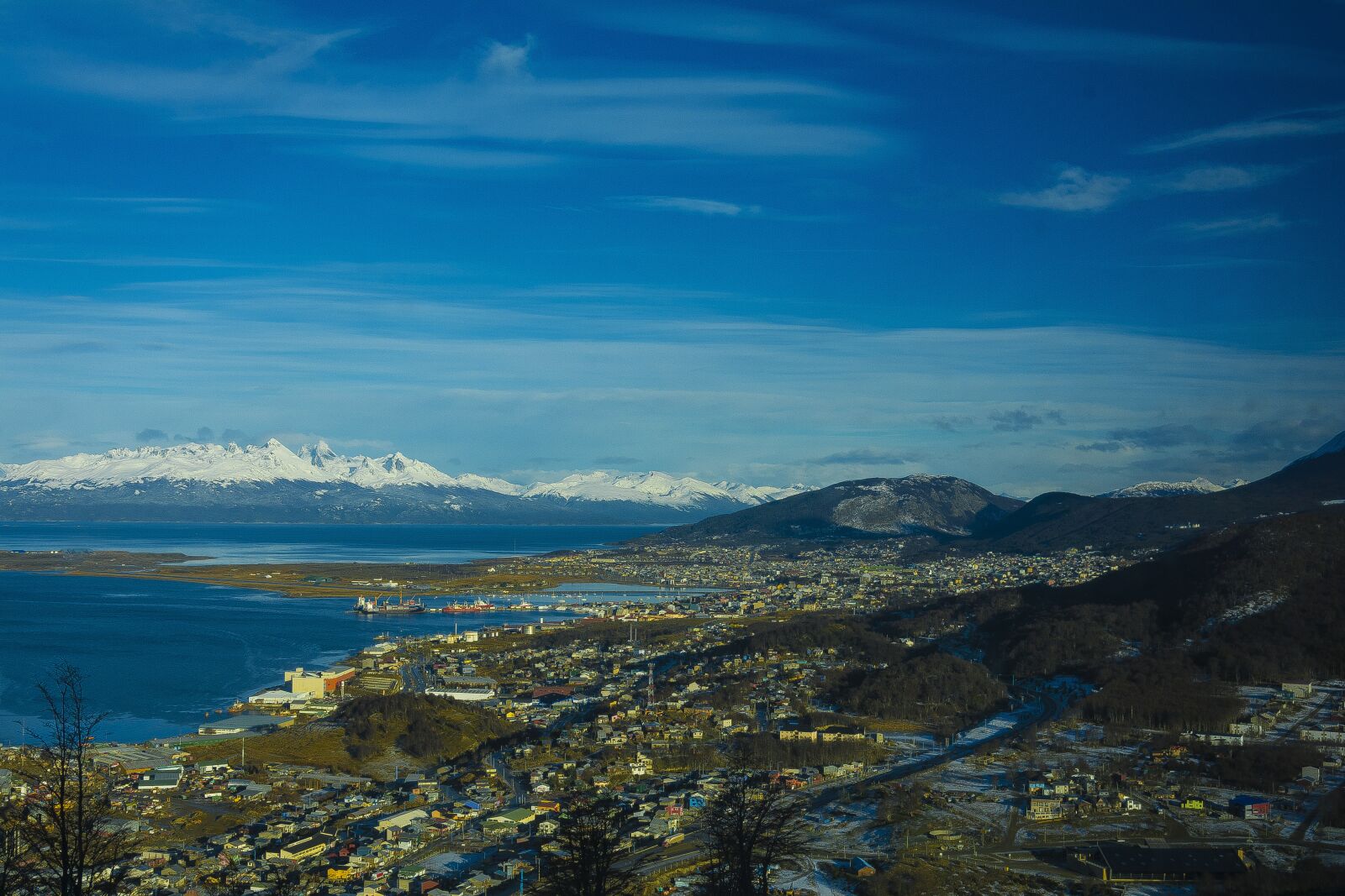 Nikon D7100 sample photo. Ushuaia, beagle channel, mountains photography