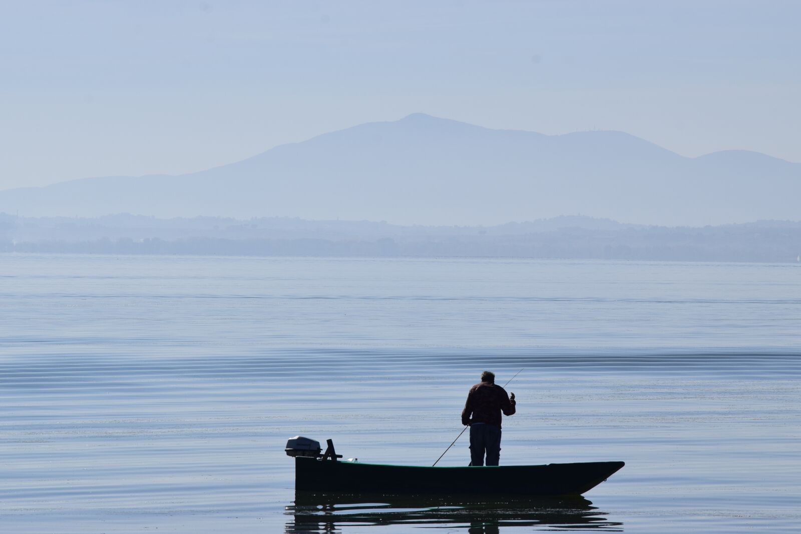 Nikon D3300 sample photo. Umbria, trasimeno, fisherman photography
