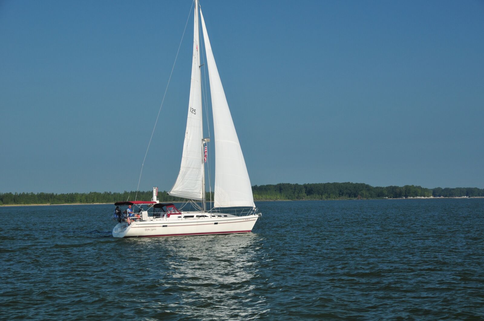Nikon D300 sample photo. Lake michigan, sailboat, holland photography