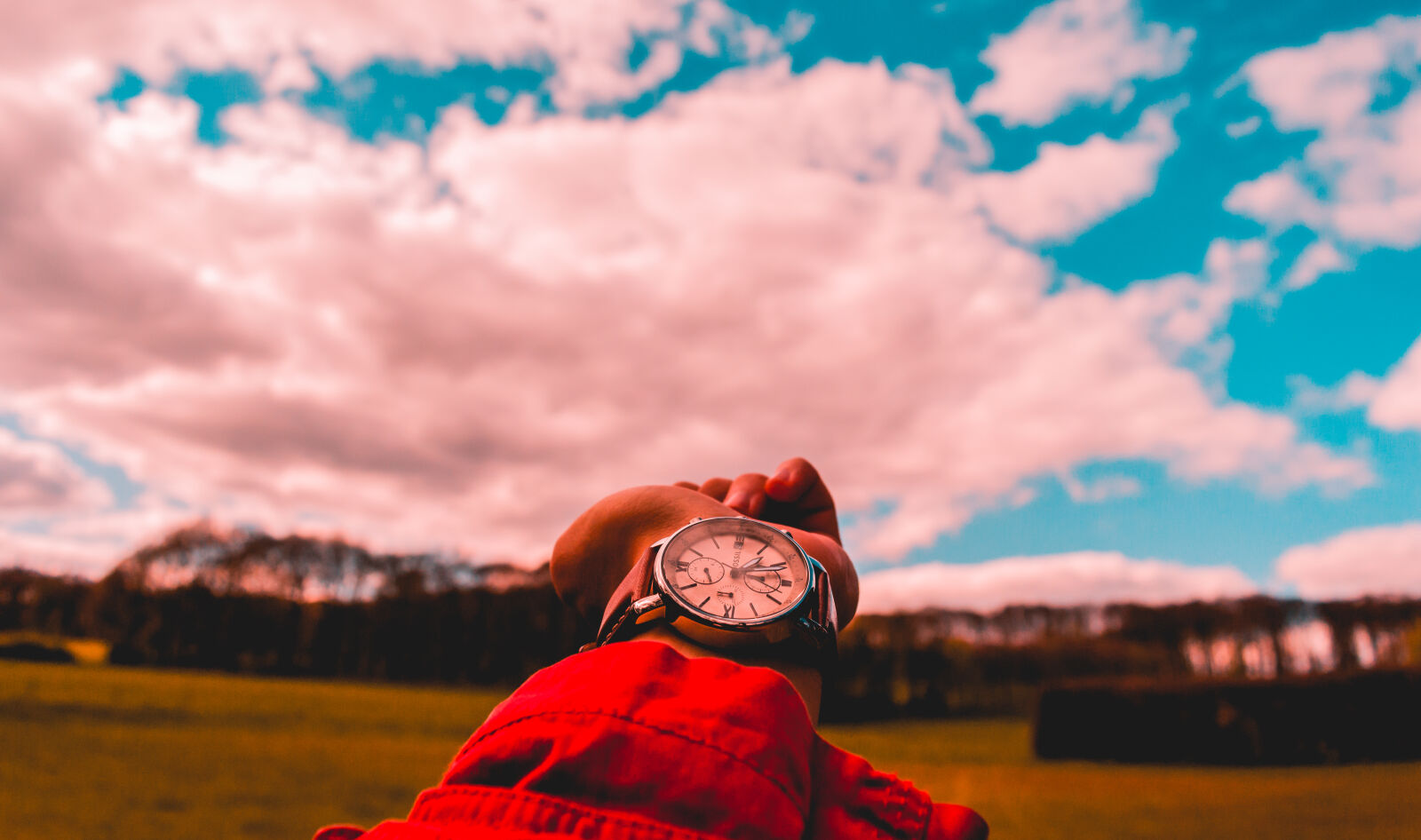 Nikon D3200 sample photo. Blur, clouds, dawn, field photography