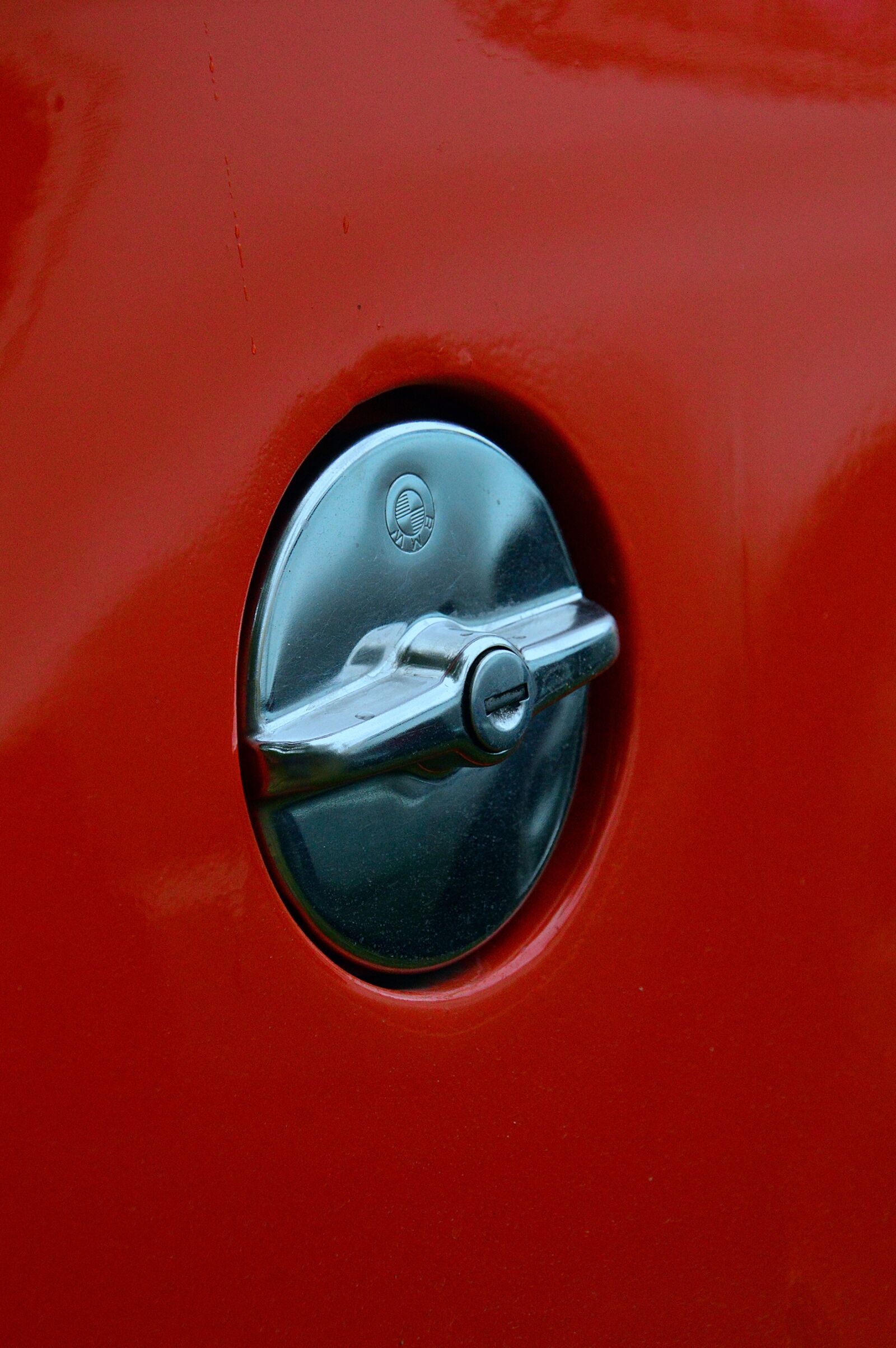 Nikon D3200 sample photo. Red, old, car photography