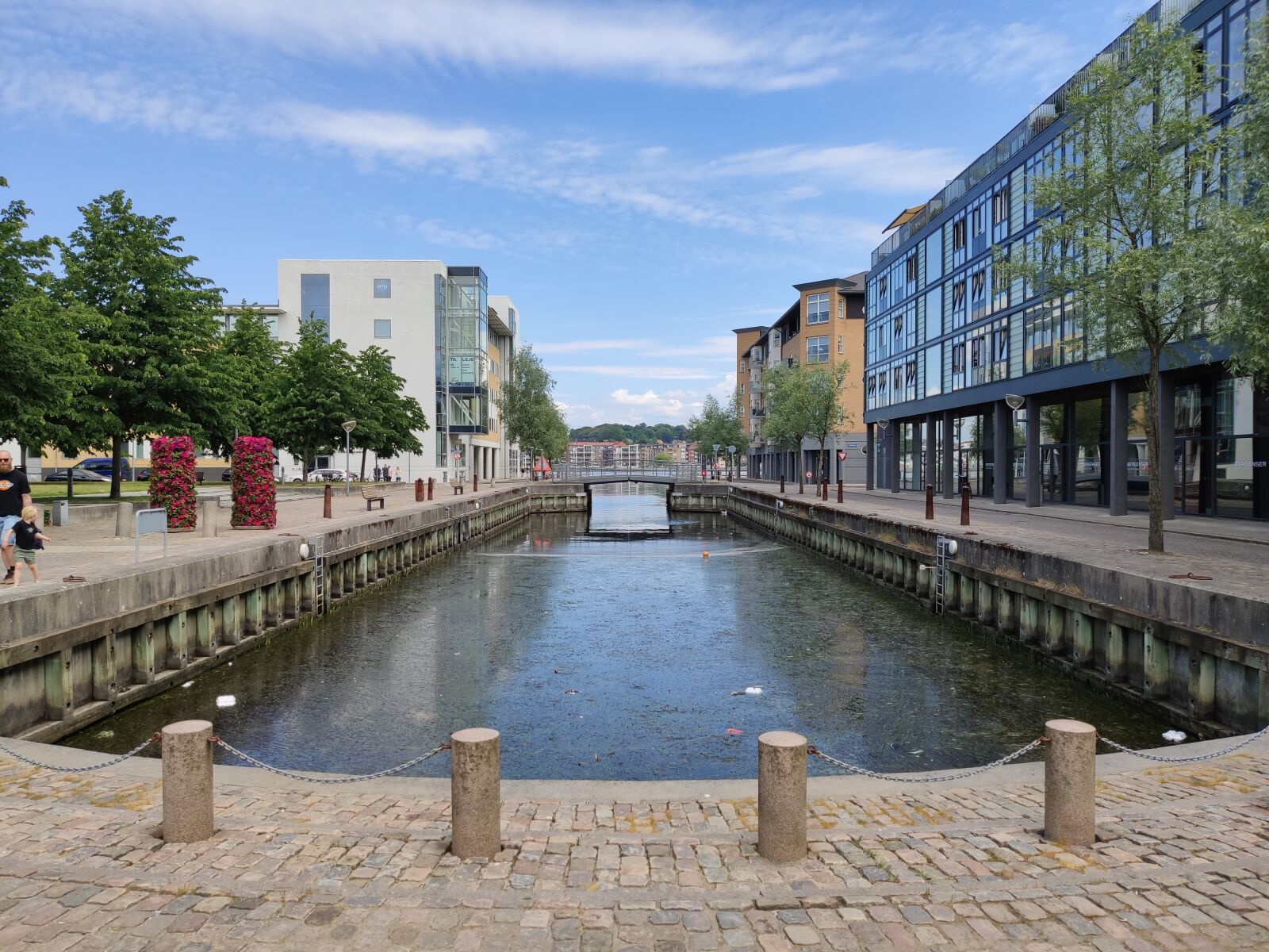 Xiaomi MI 9 sample photo. Aalborg, obels channel, the photography