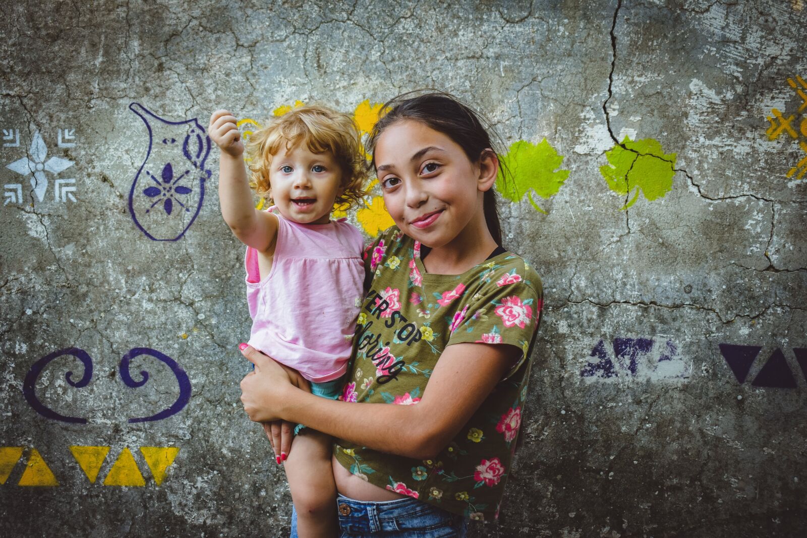 Nikon D3300 sample photo. Kids, children, sisters photography