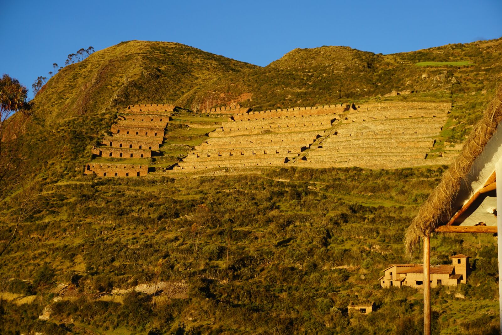 Sony a5100 sample photo. Inca, peru, granaries photography
