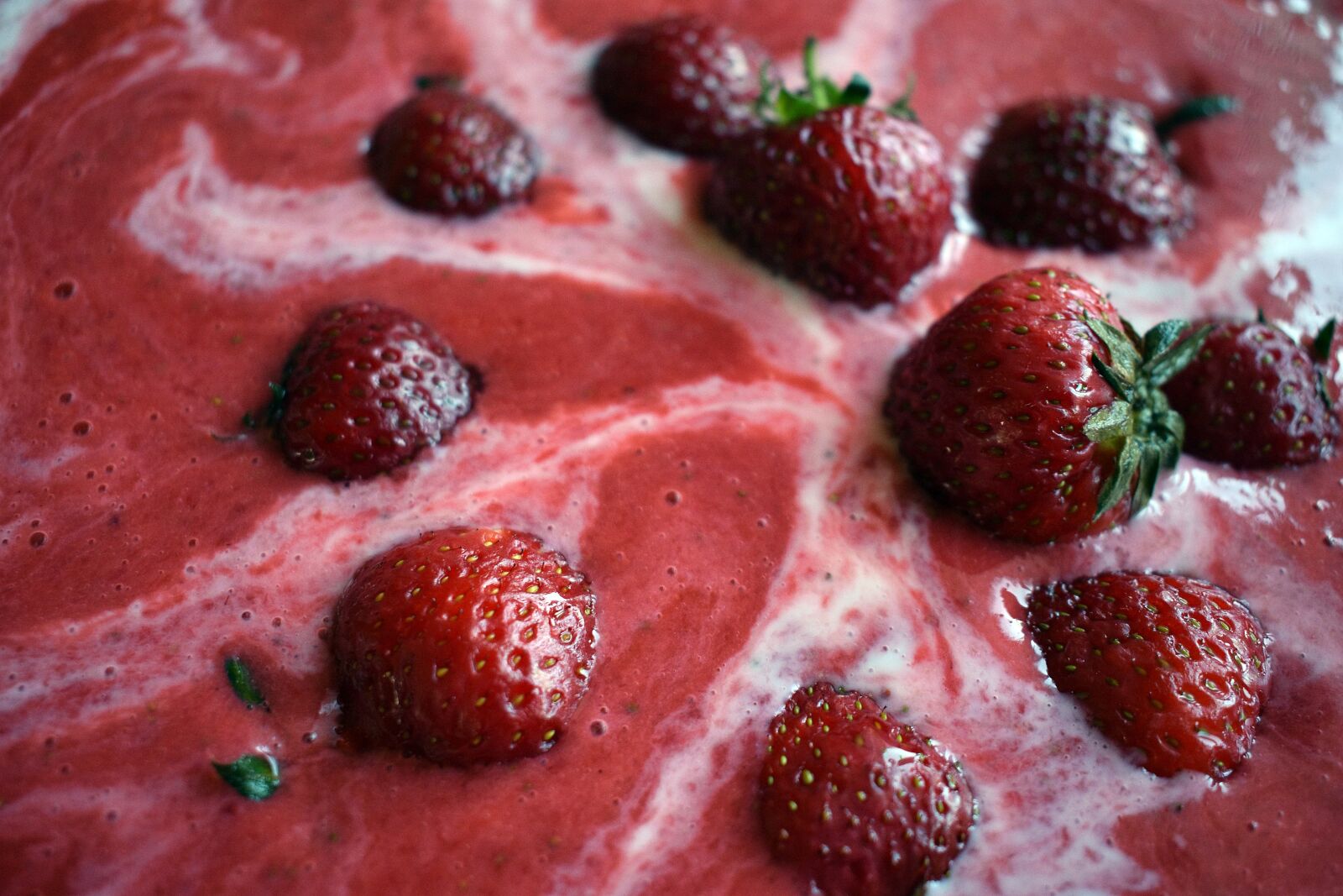 Nikon D3400 sample photo. Strawberries, strawberry, eating photography