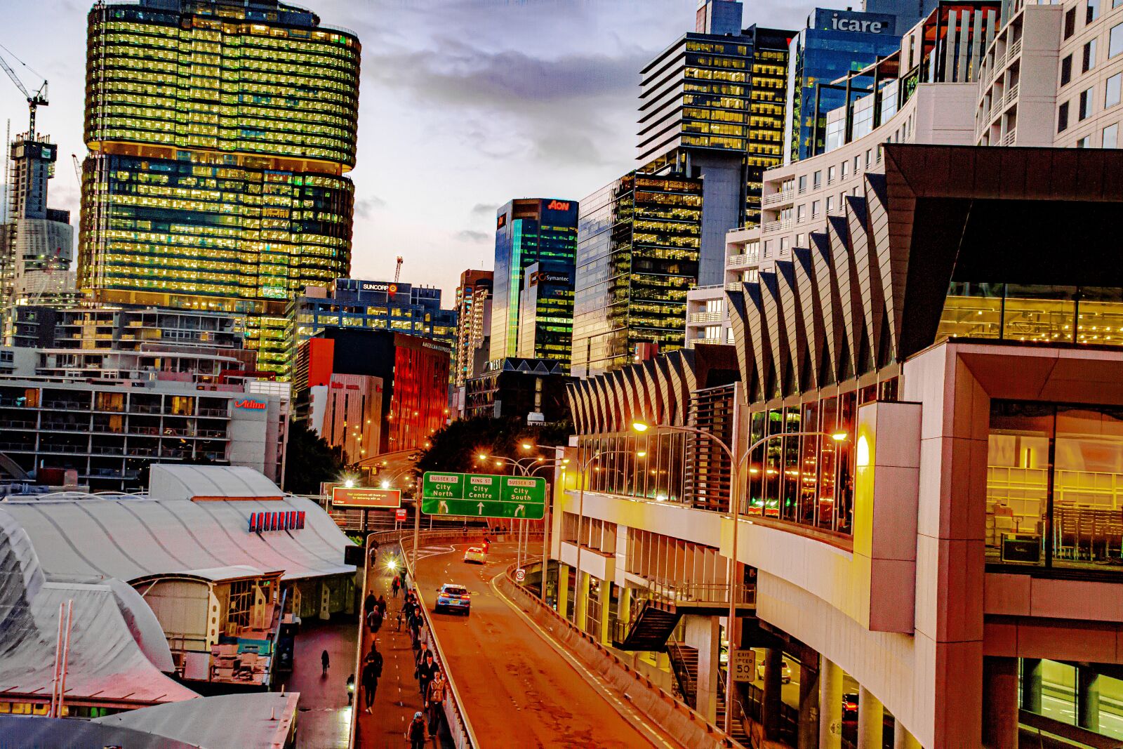 Nikon D7500 sample photo. City at night, colorful photography