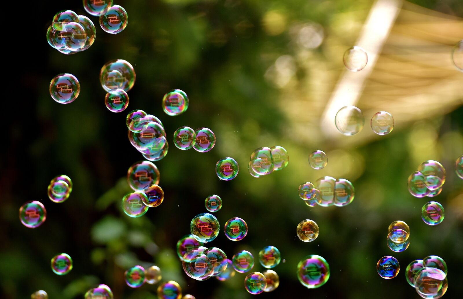 Nikon D7200 sample photo. Soap bubbles, float, make photography
