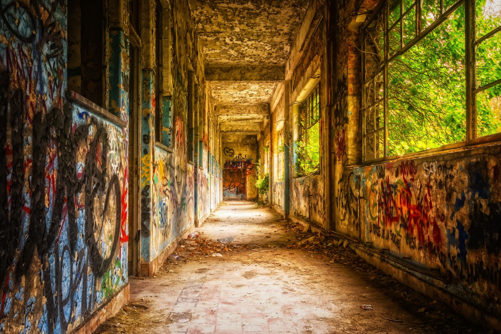 Nikon D3300 sample photo. Lost places, barracks, pforphoto photography