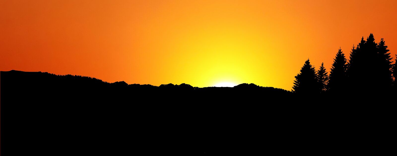 Panasonic Lumix DMC-FZ200 sample photo. Sunset, mountain, nature photography
