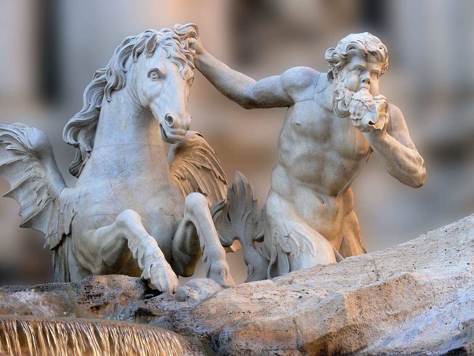Panasonic DMC-FZ30 sample photo. Italy, rome, fountain photography
