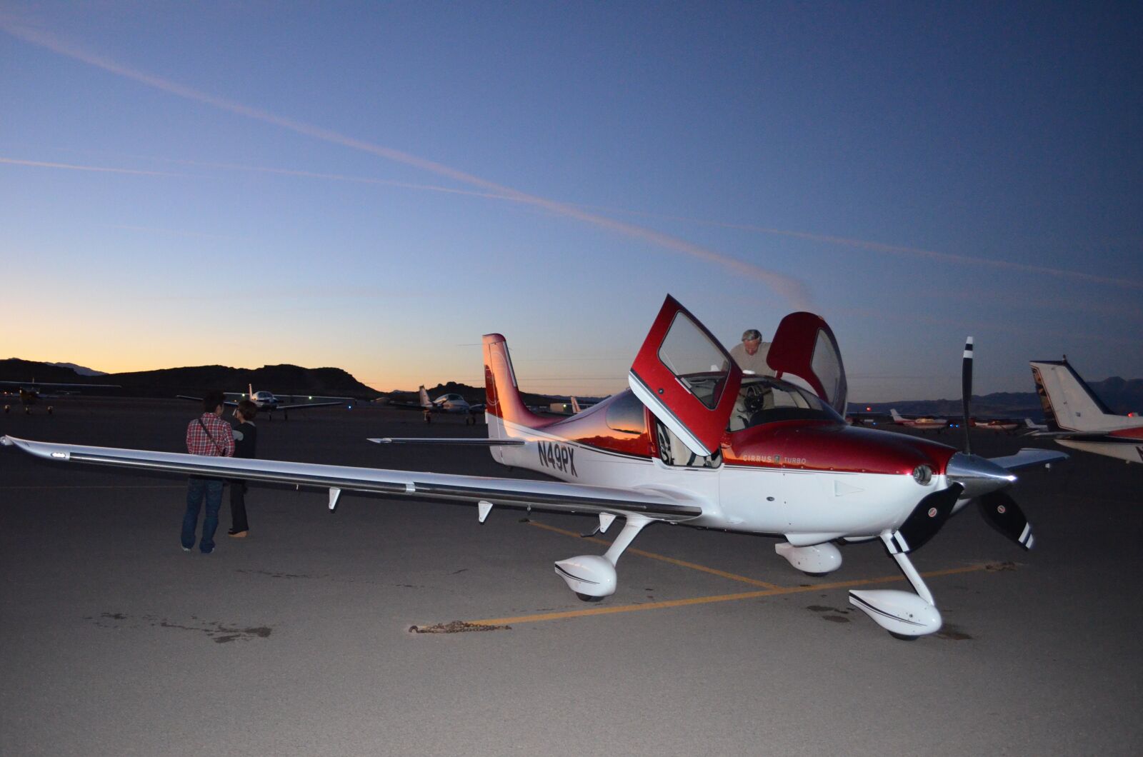 Nikon D5100 sample photo. Light airplane, aircraft, aviation photography